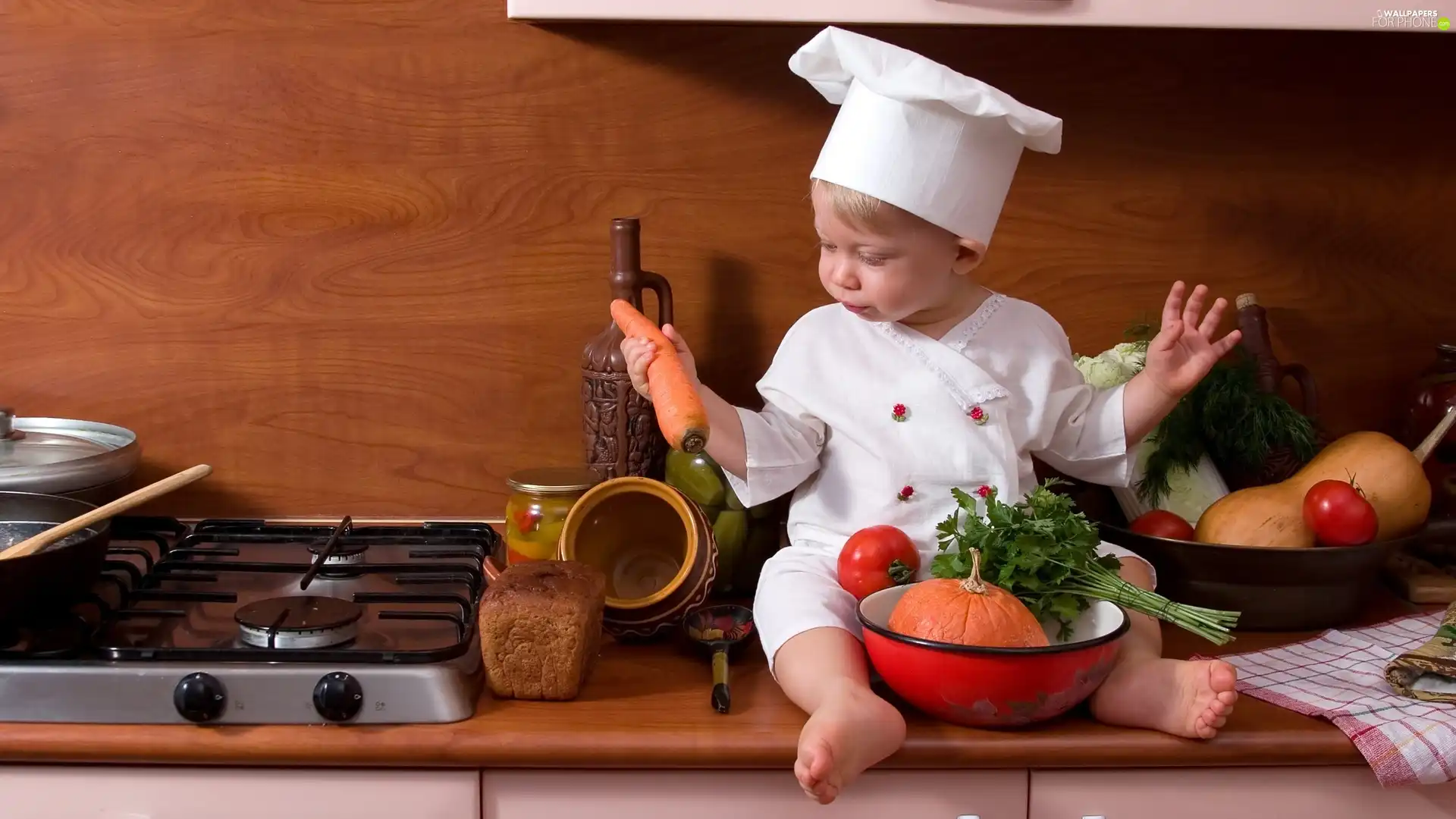 Kid, cook