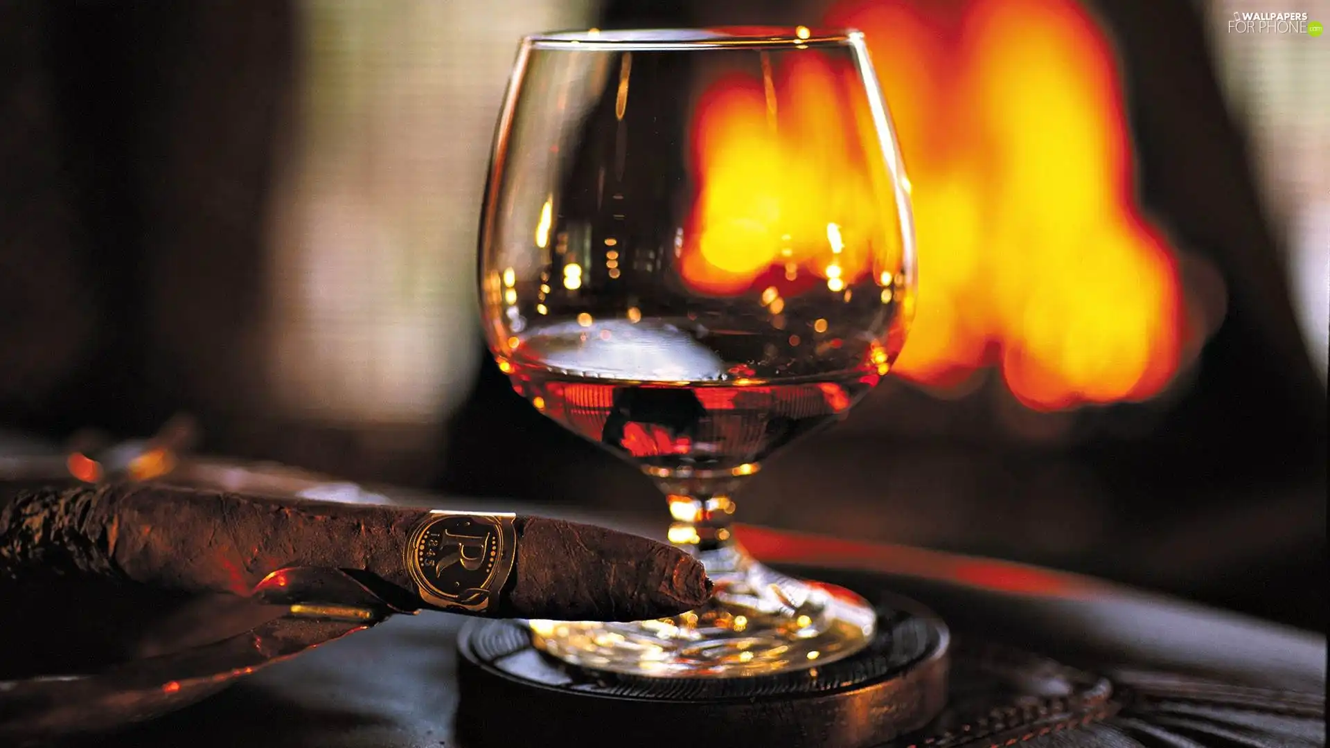 Cuban, cognac, cigar