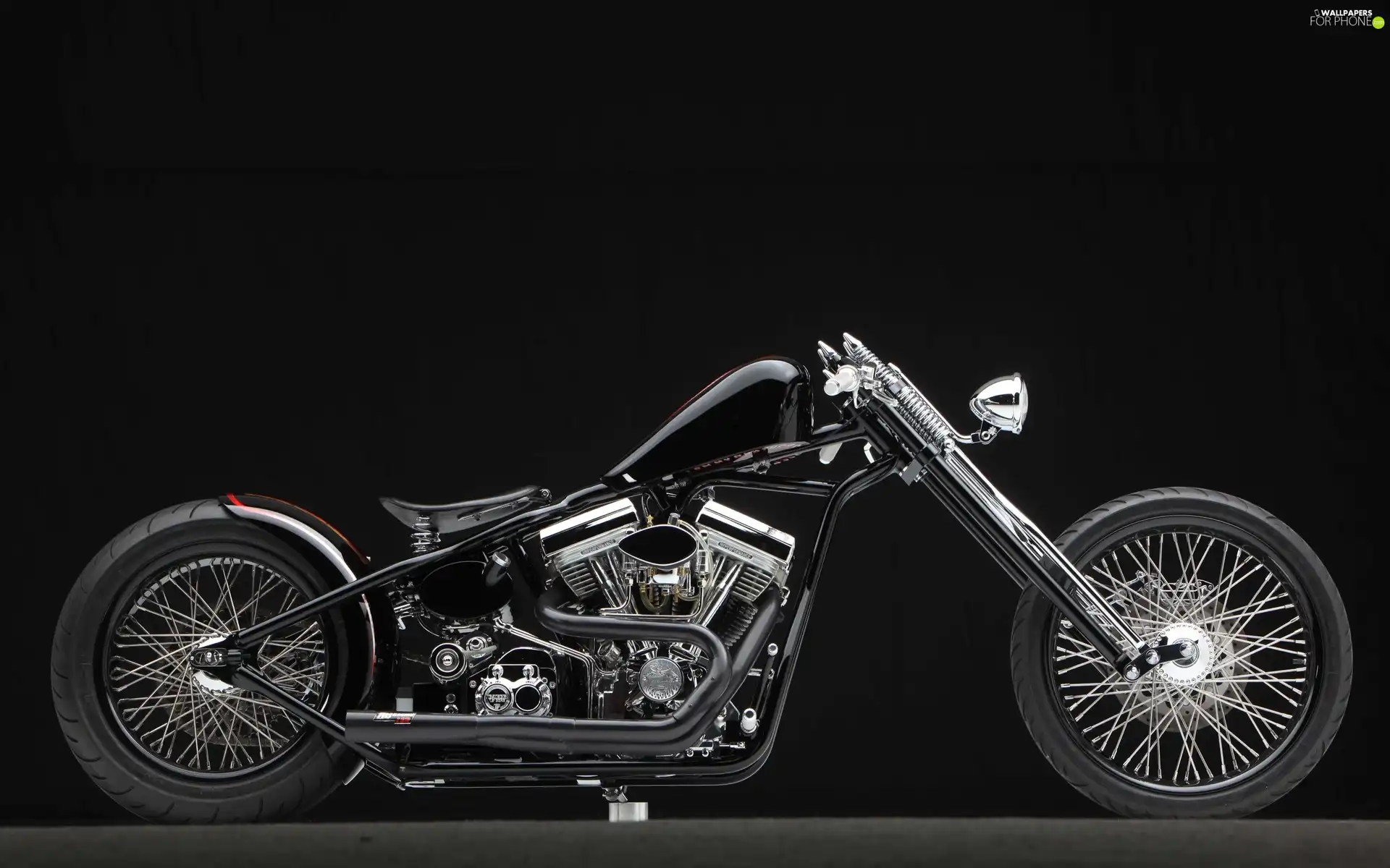 Custom, Motorbike, Chopper