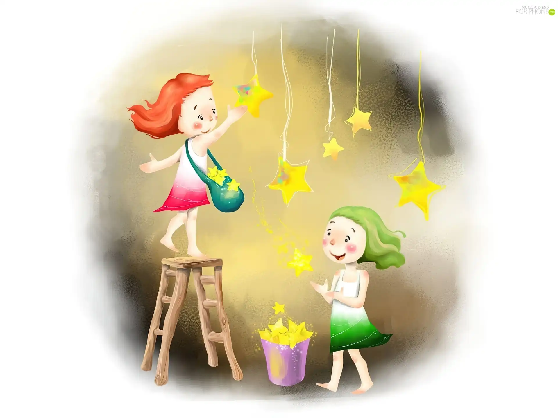 decoration, Kids, Stars