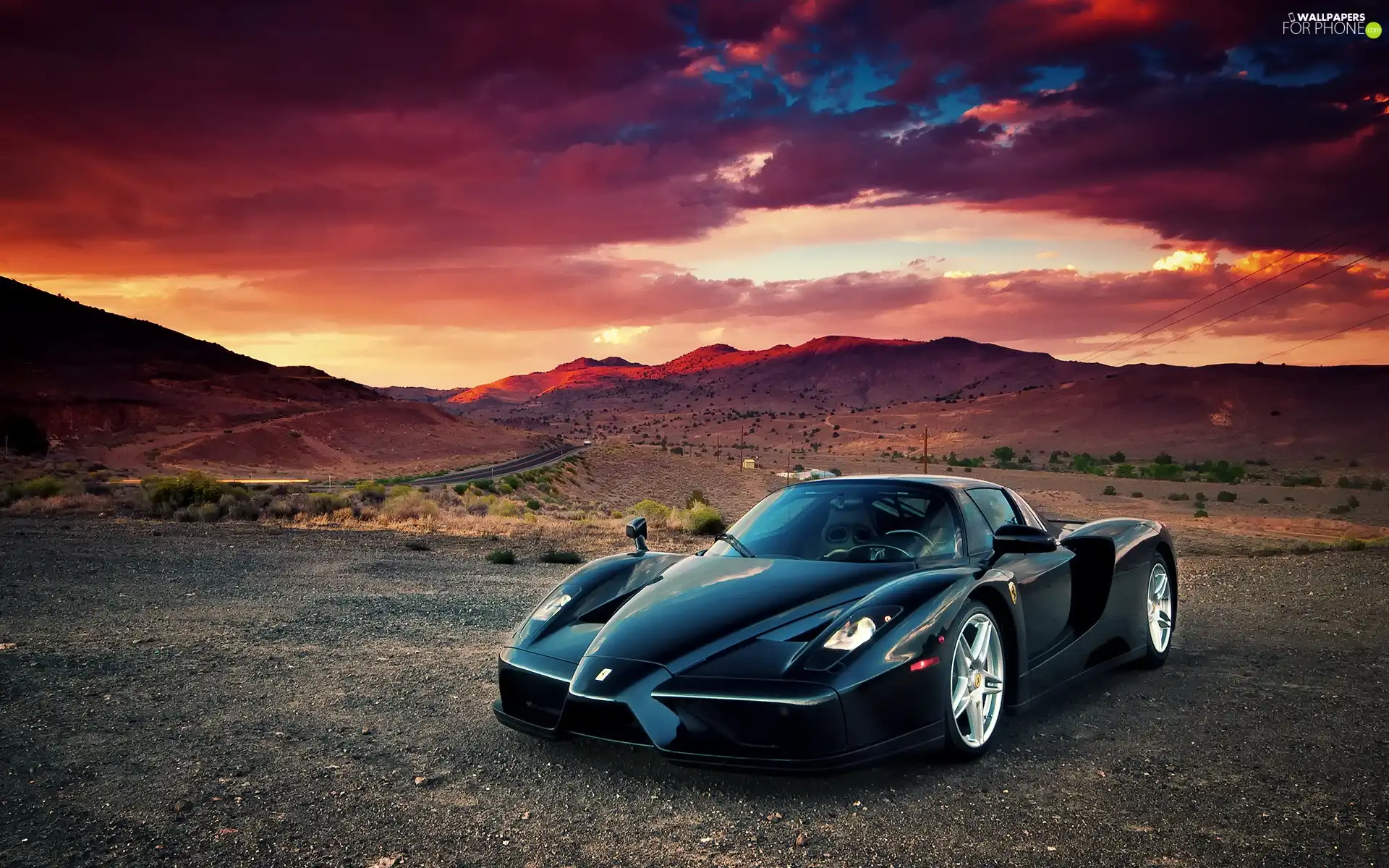 Desert, Ferrari, Enzo