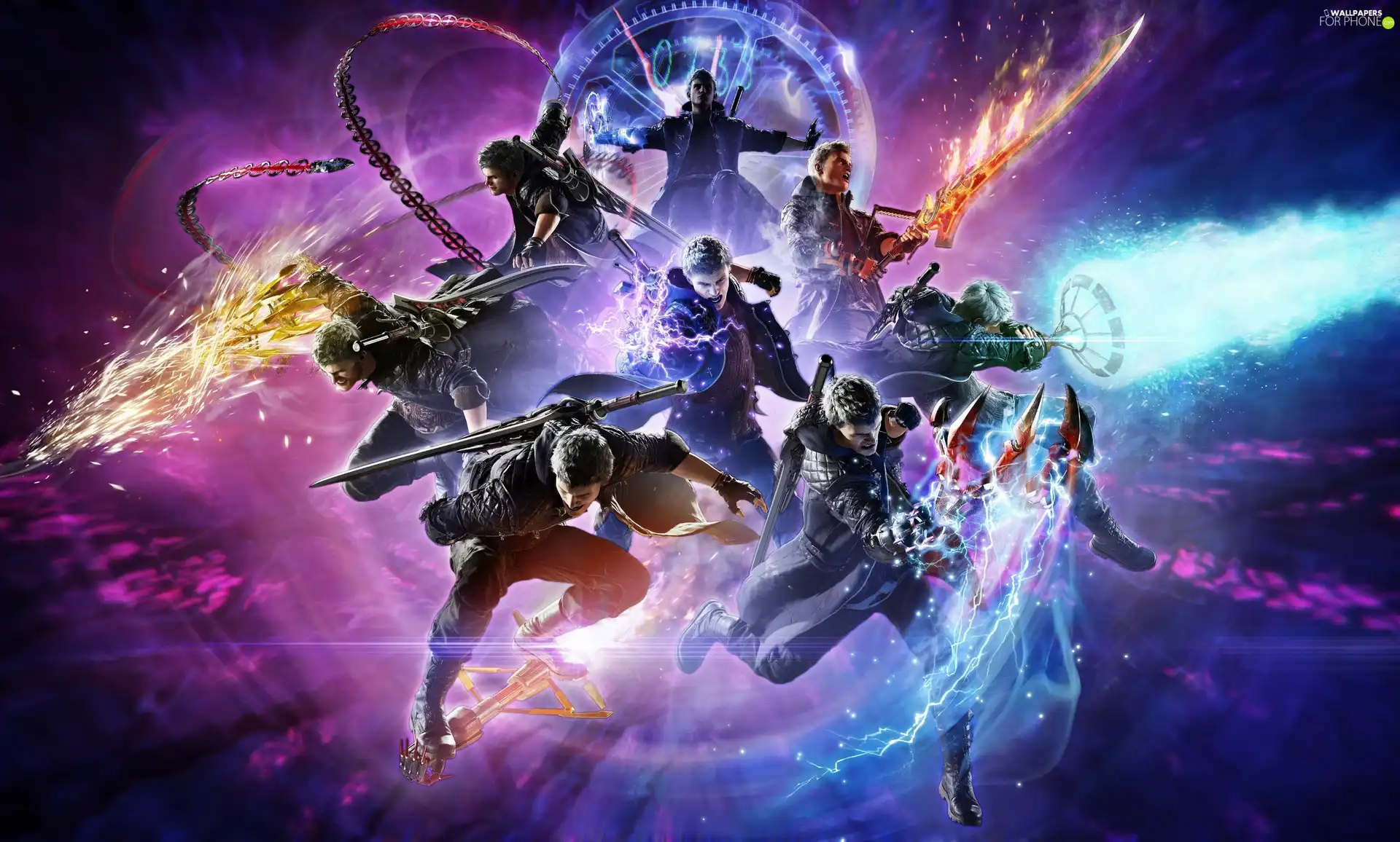 game, form, Dante, Devil May Cry 5