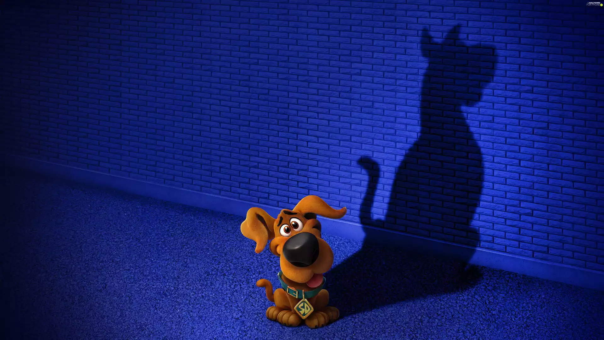 dog, cartoon, Scooby Doo