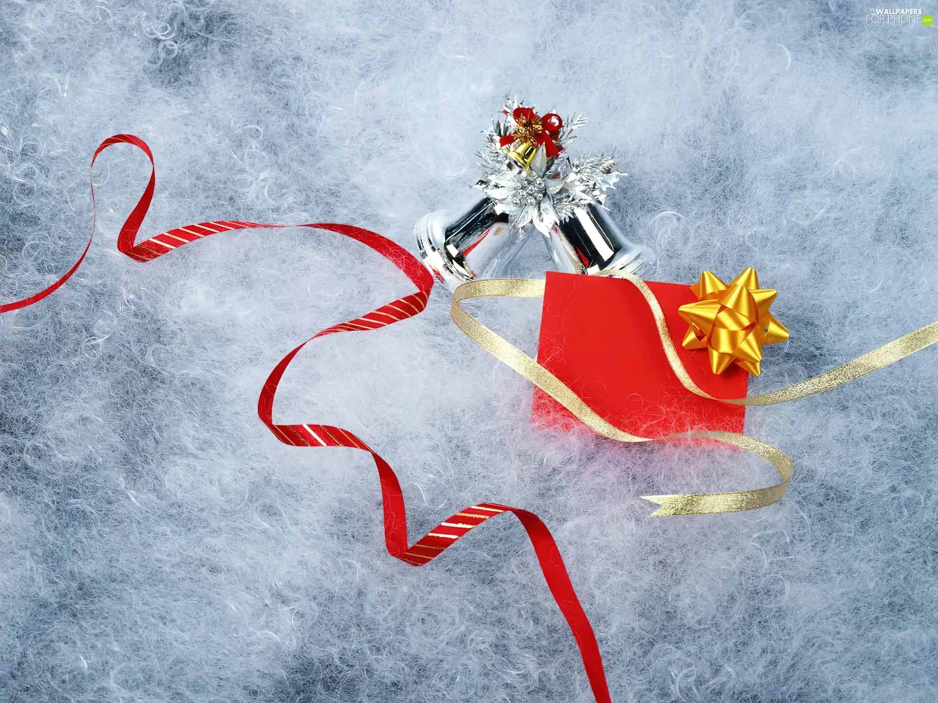 bell, White, down, Present