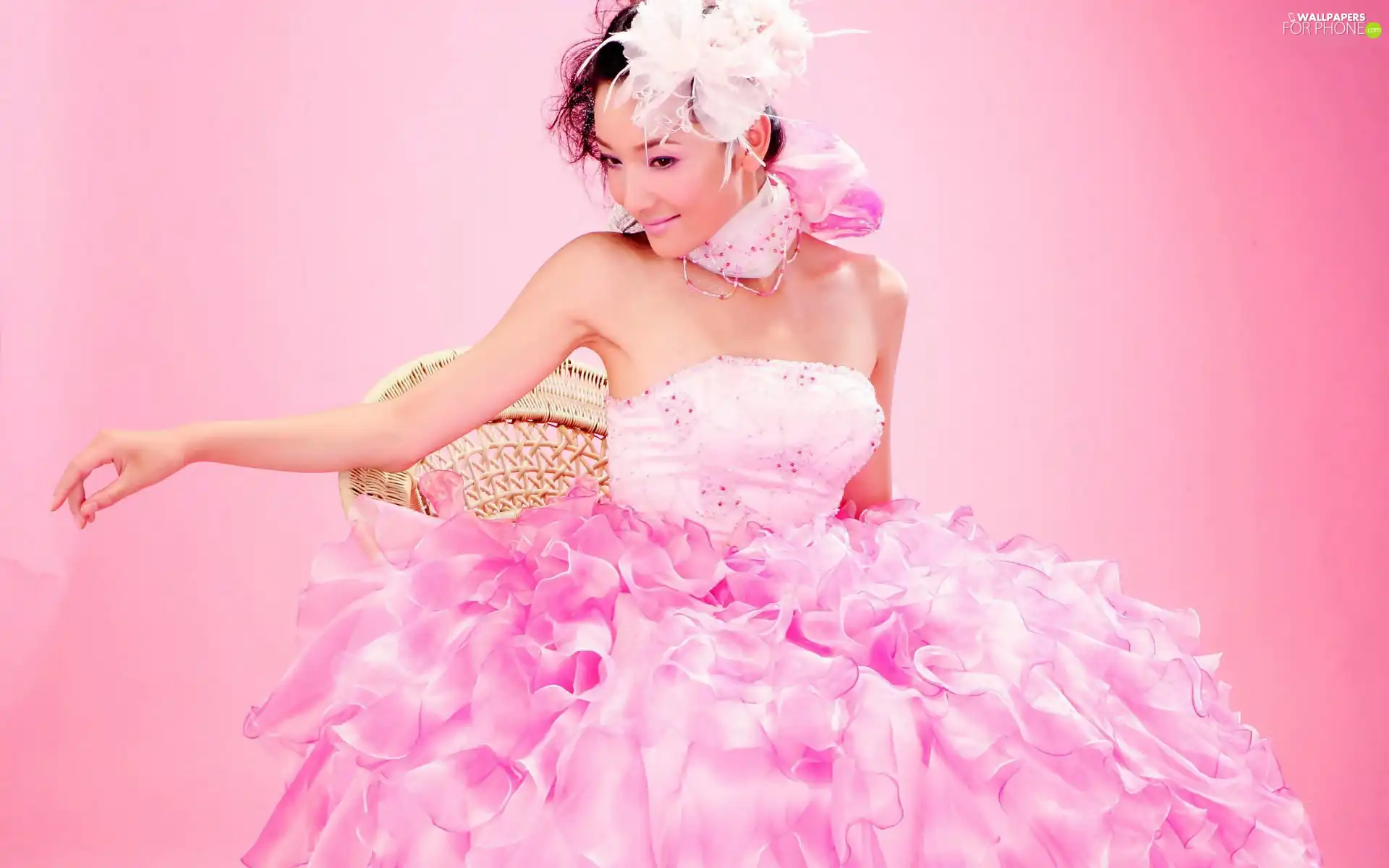 Dress, Japanese, Pink