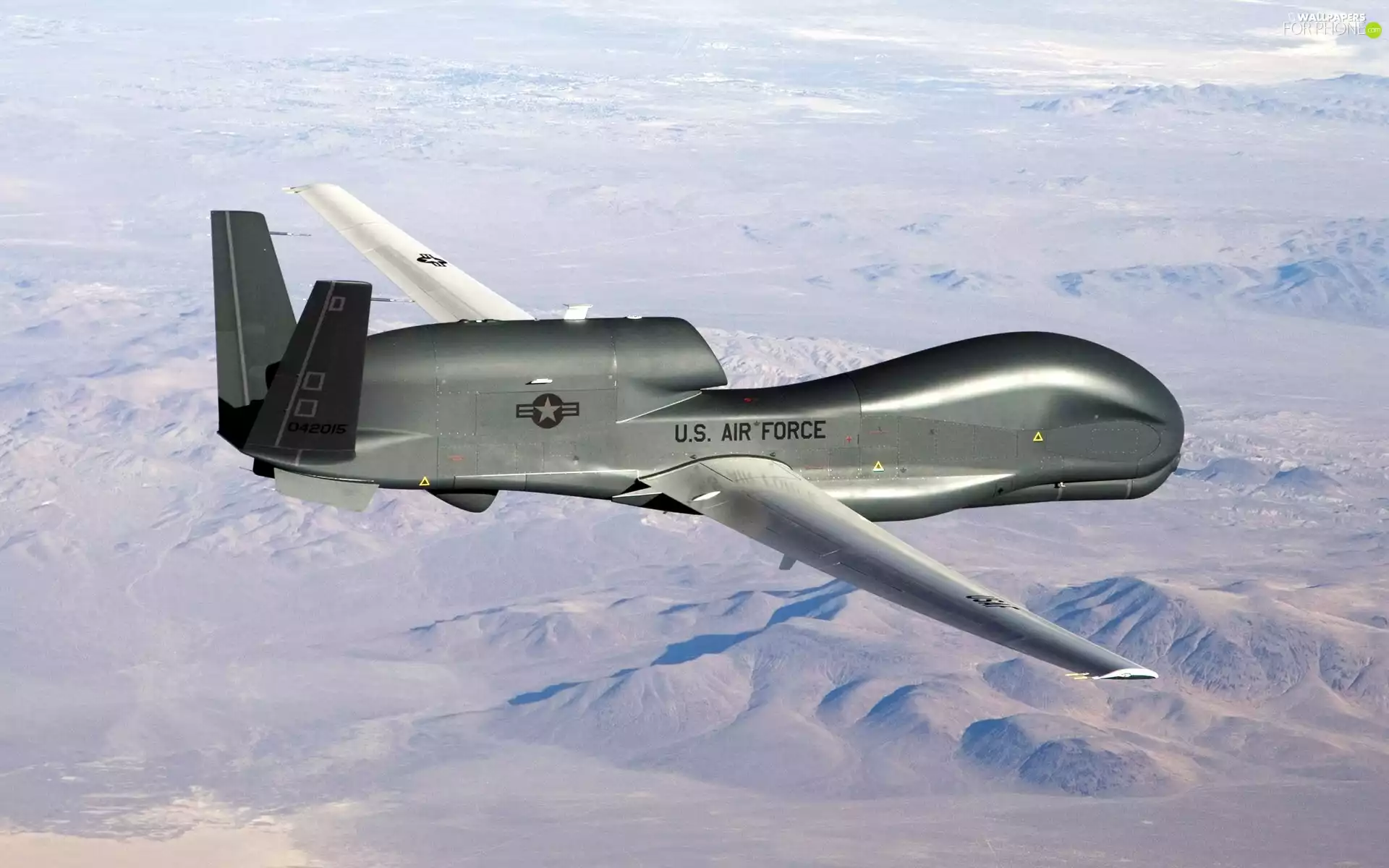 Northrop, unmanned, RQ-4B, Global Hawk, Grumman, Dron