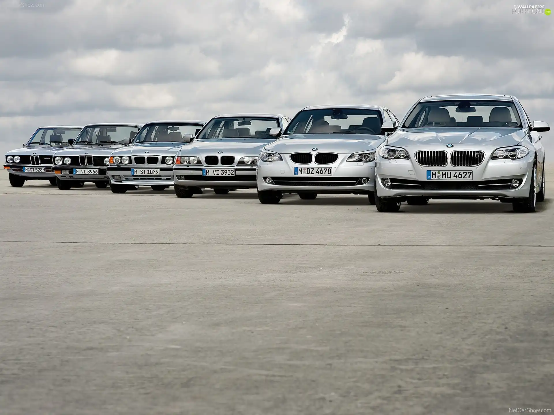 BMW F10, E39, E34, E60 - For phone wallpapers: 1600x1200