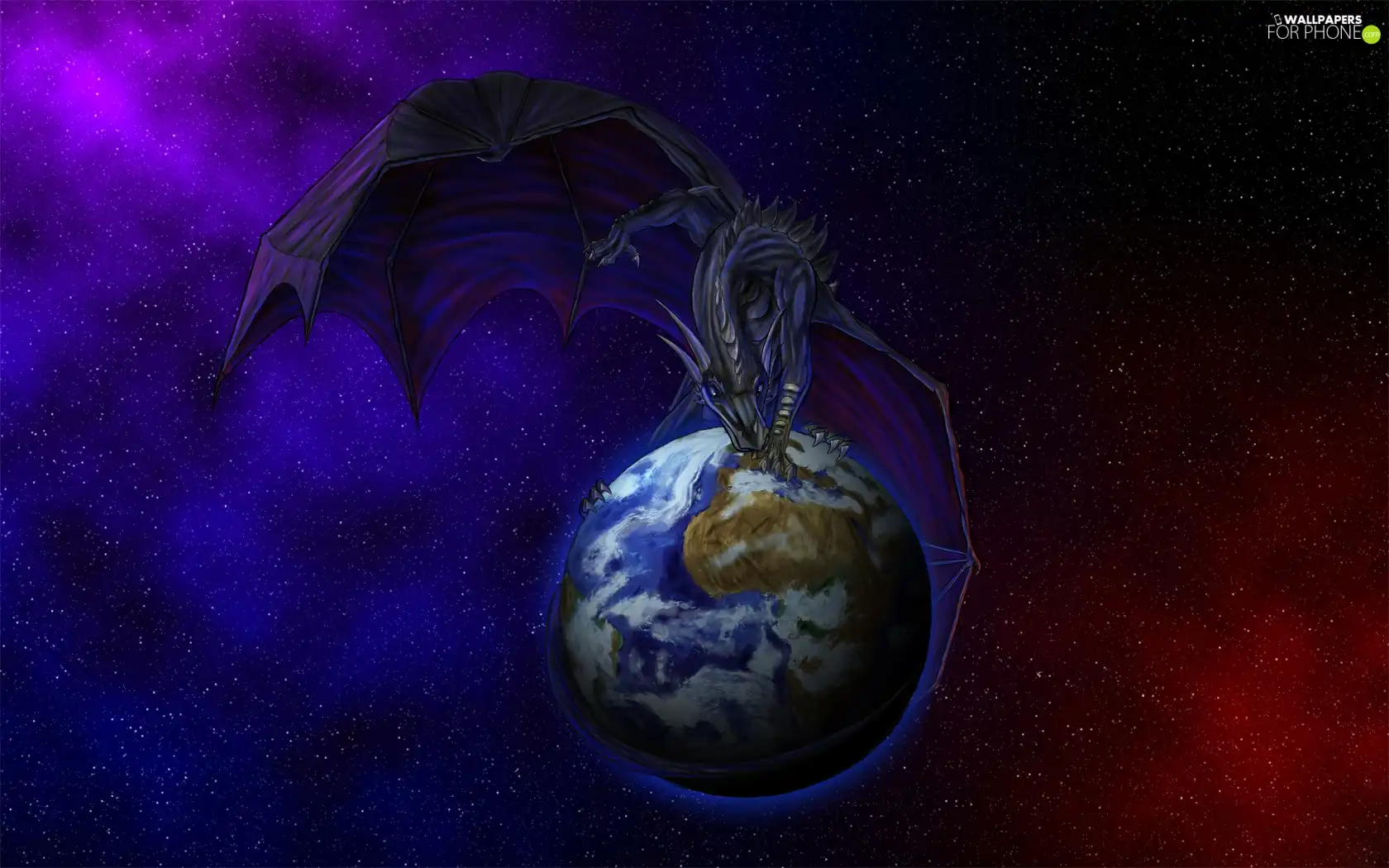 earth, Dragon, Orb