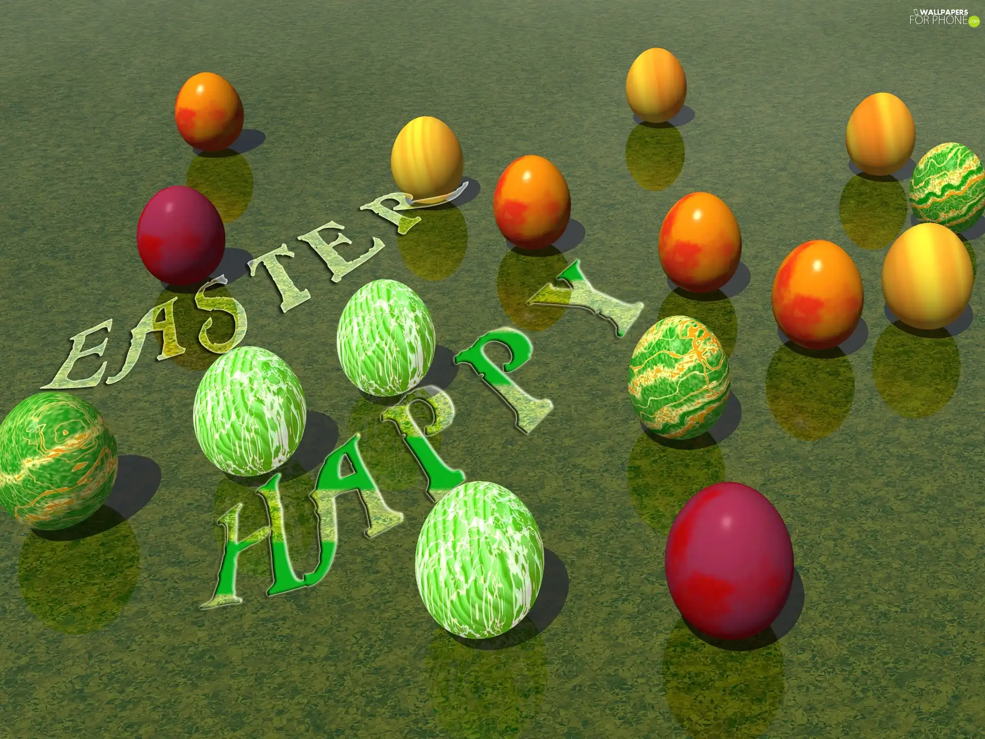 eggs, Easter, color
