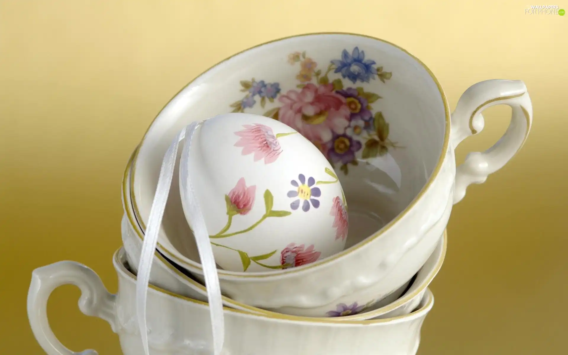 eggs, cups, easter