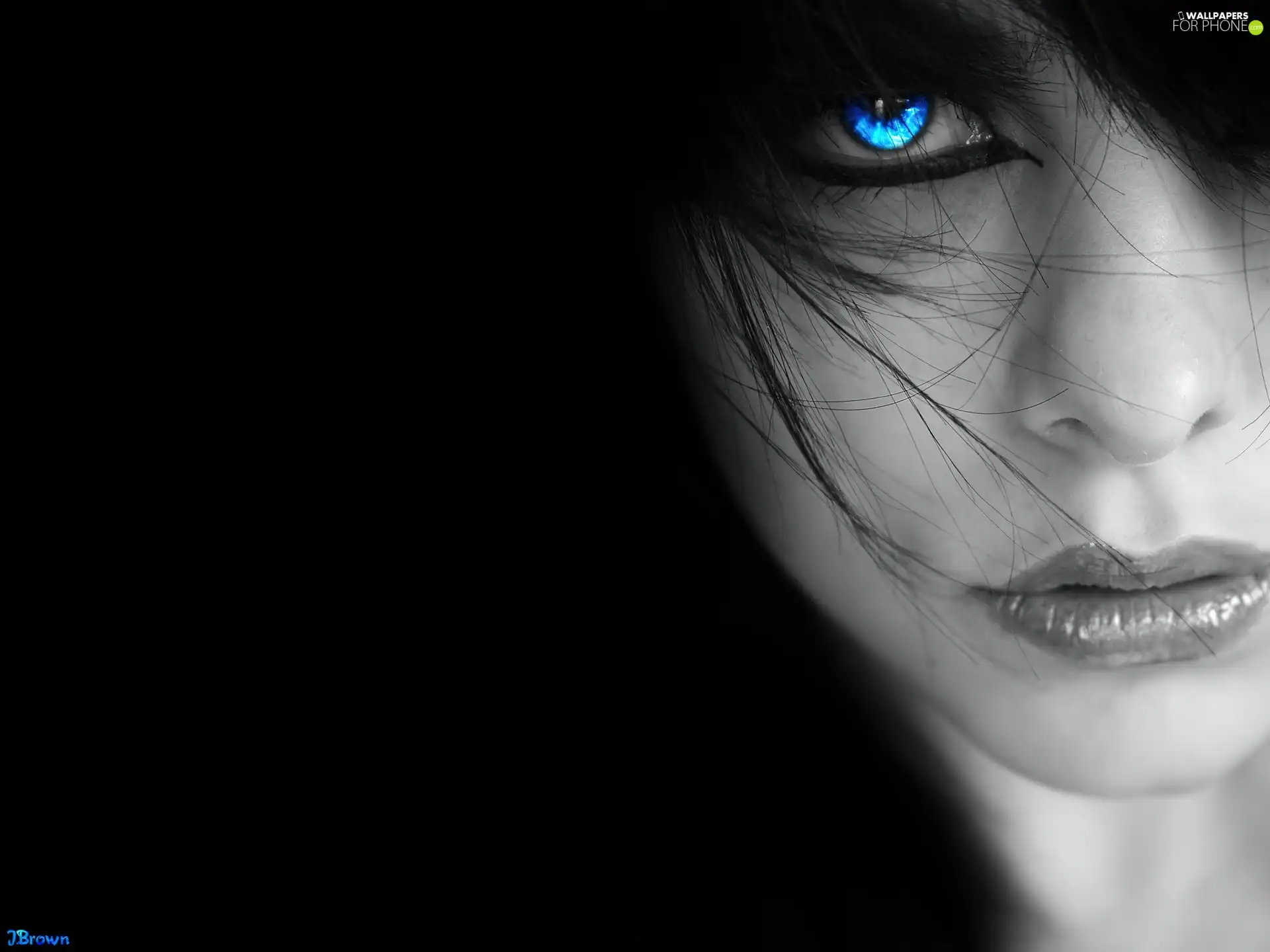 eye, blue, color