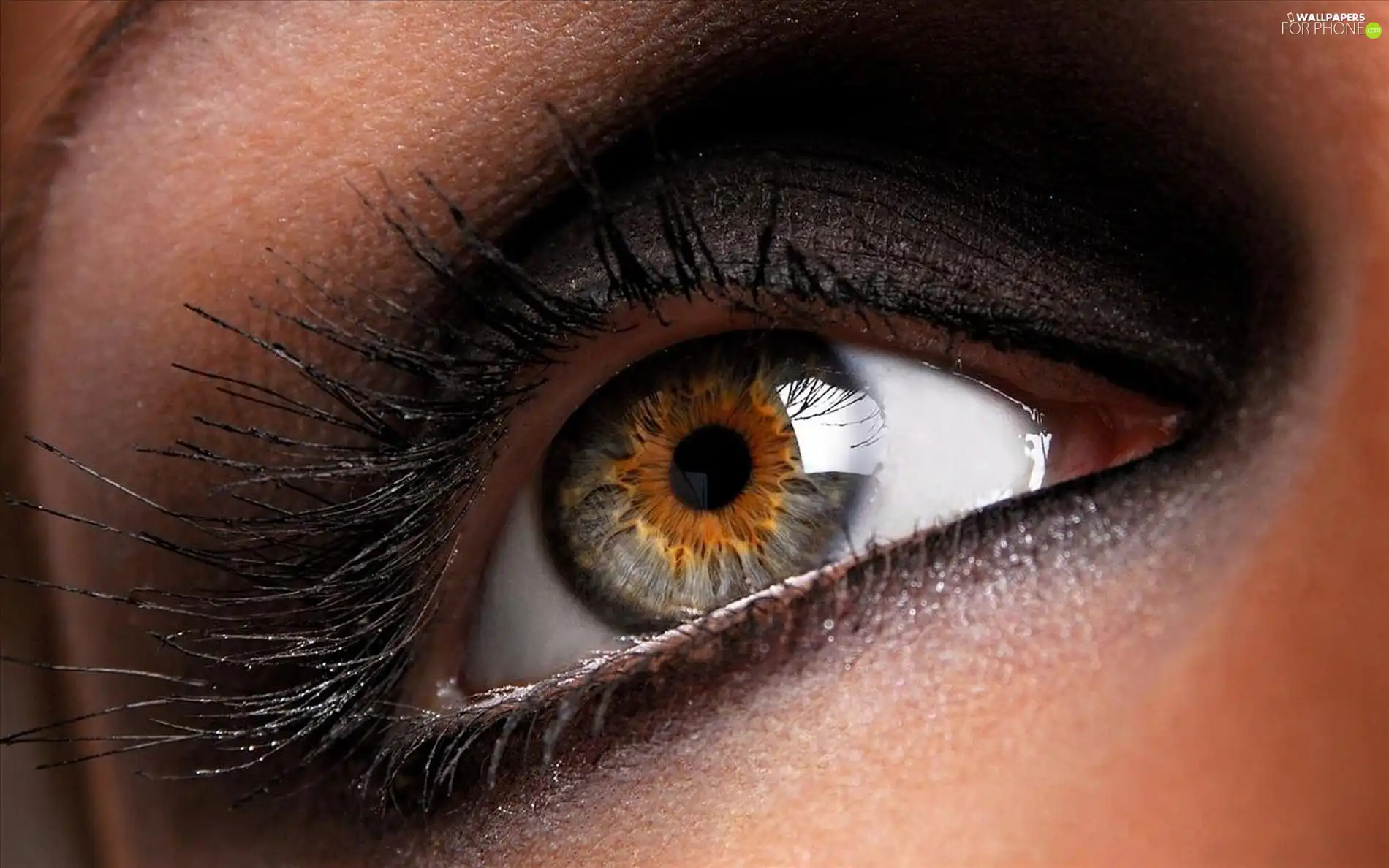 make-up, Women, eye