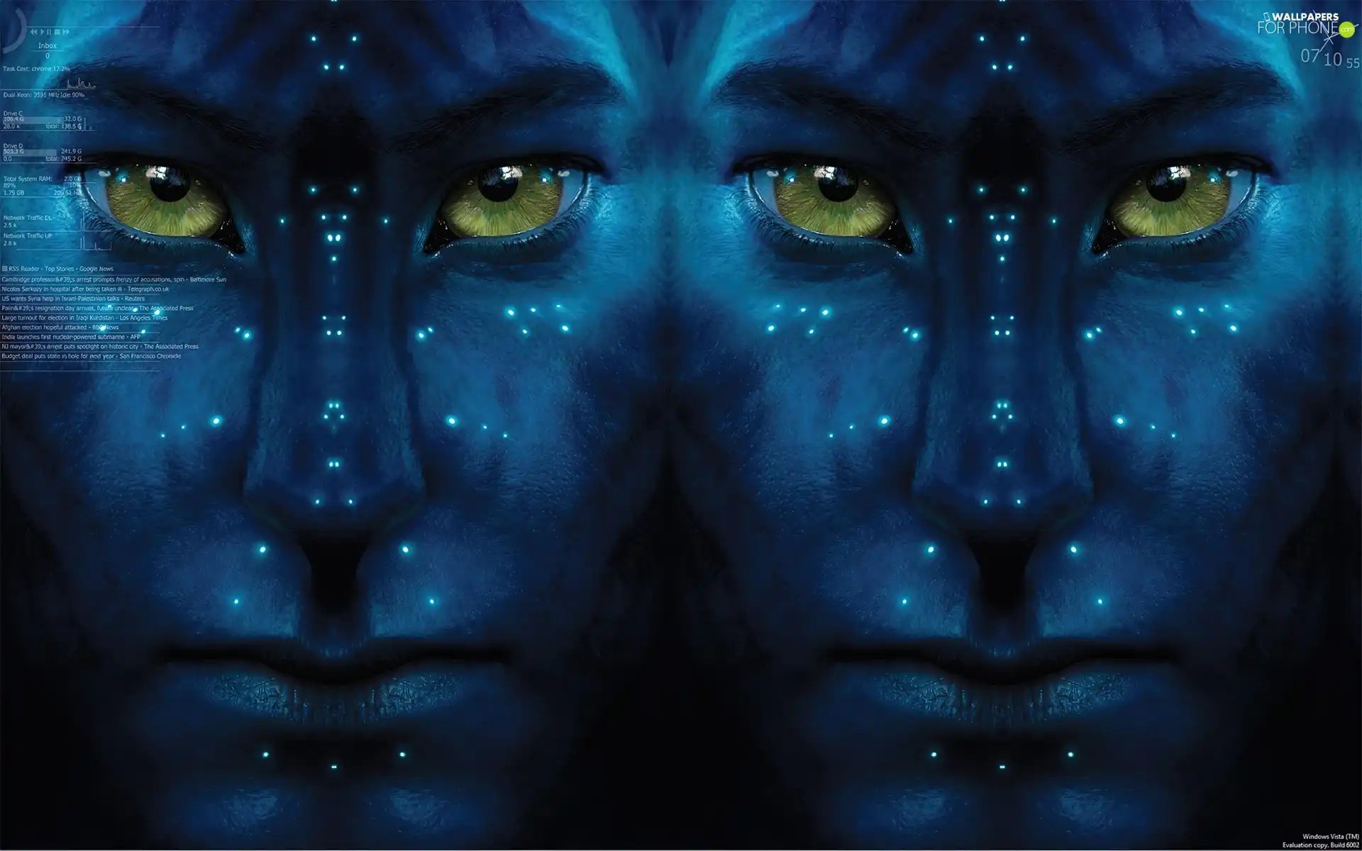 Avatar, Eyes