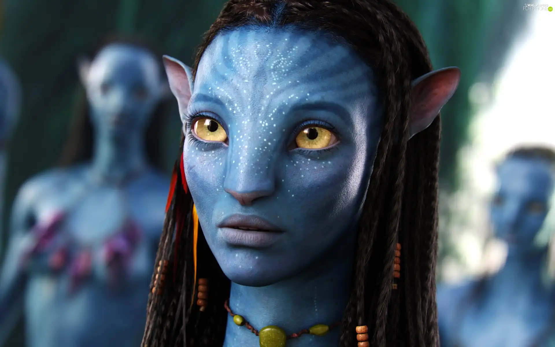 Eyes, Avatar, glowing