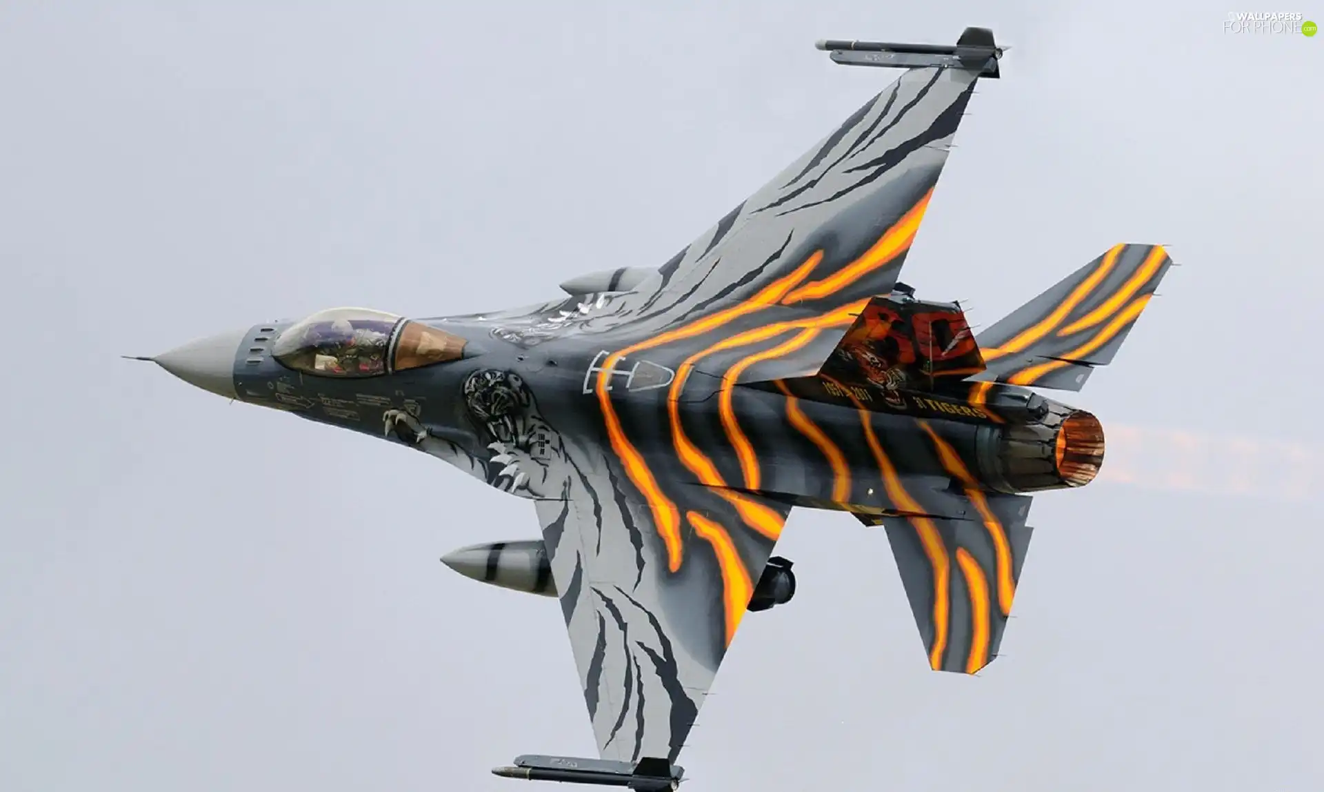 Masking, fighter, F-16