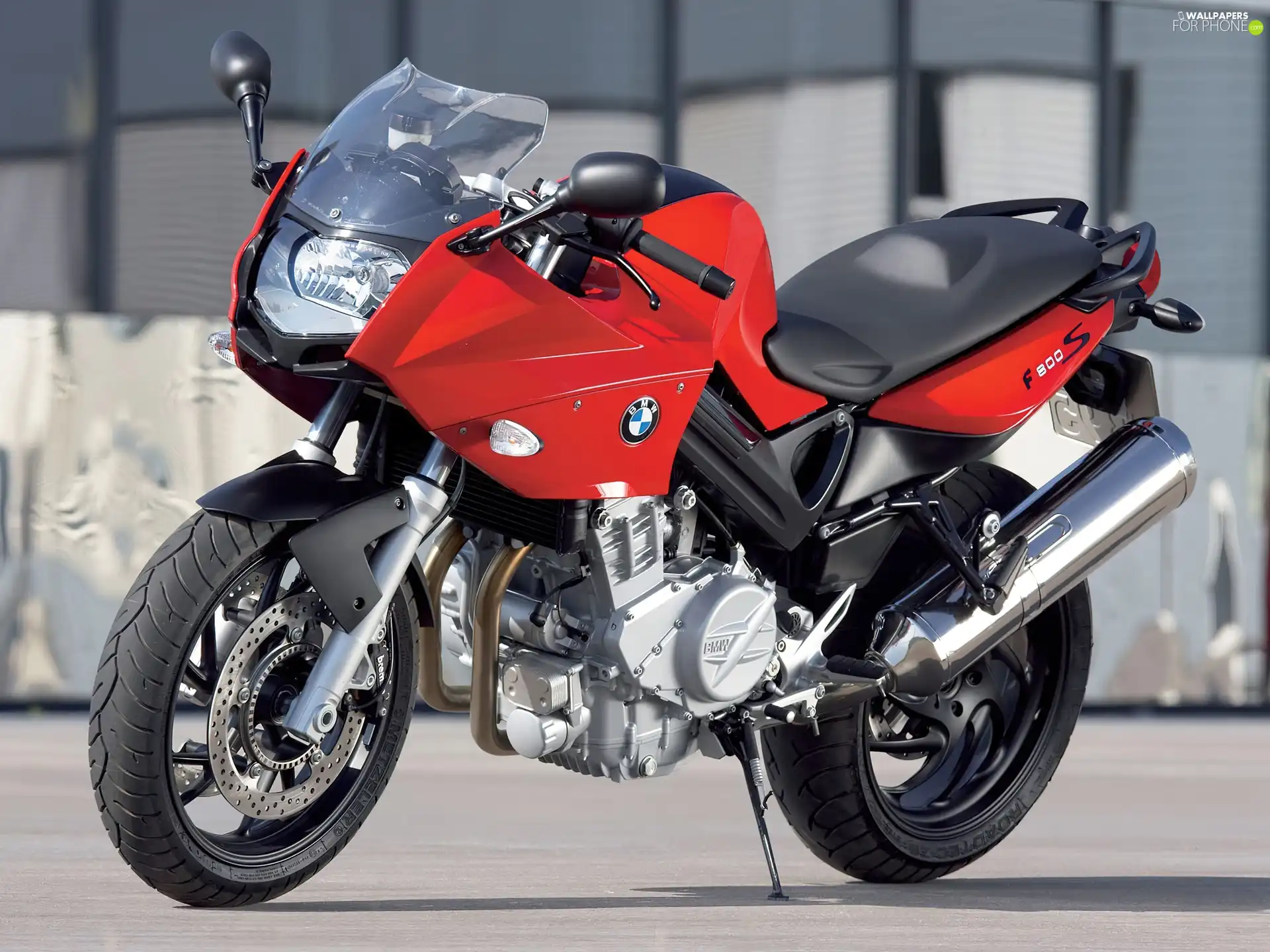 Red, BMW F800S