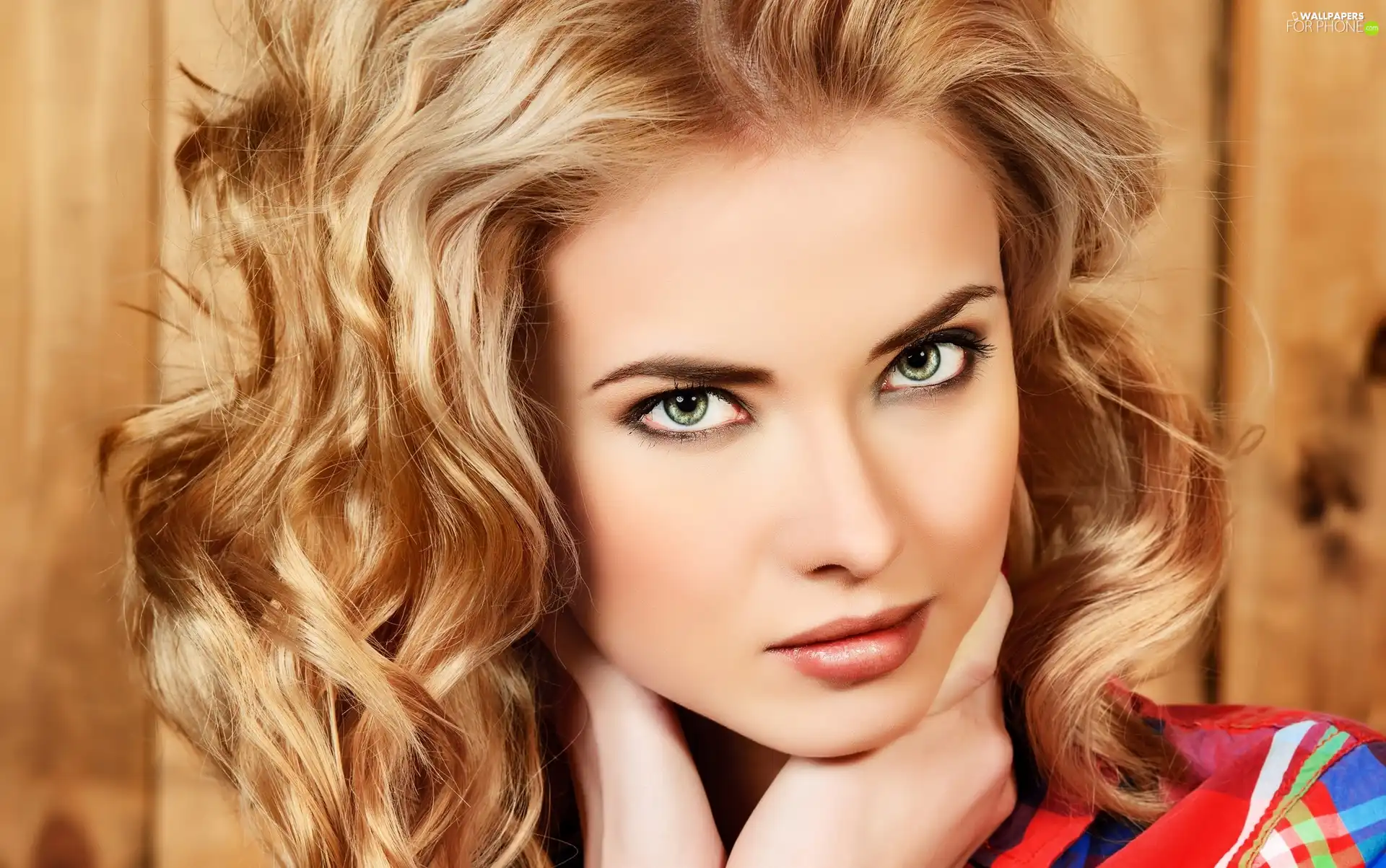 Women, face, The look, Blonde