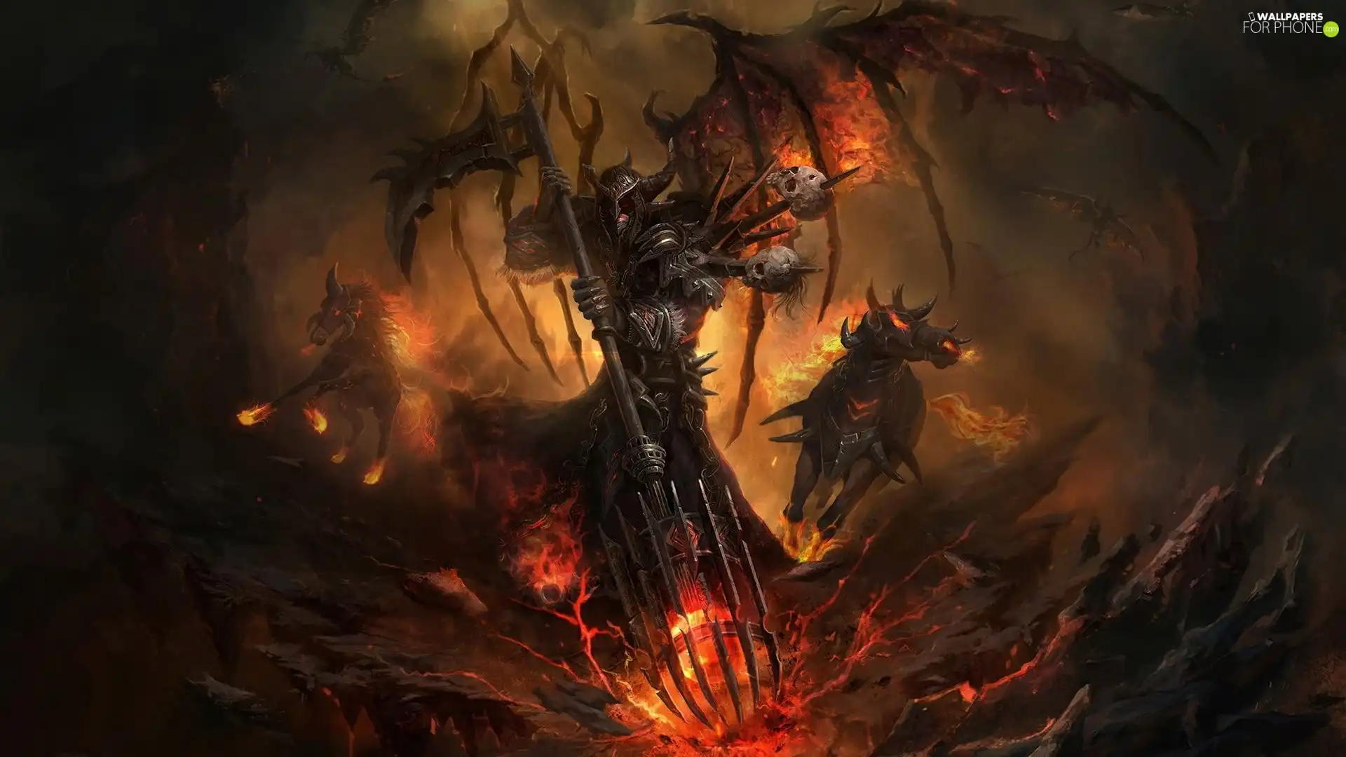 fighter, Big Fire, fantasy, Knight, graphics