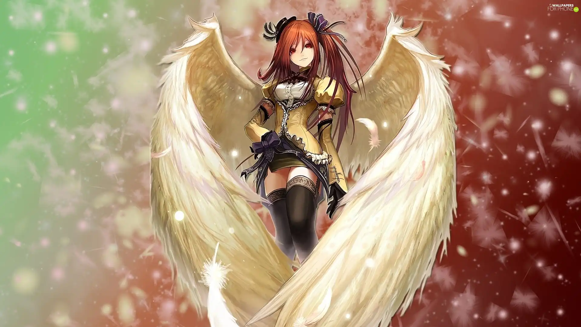 feather, angel, Women