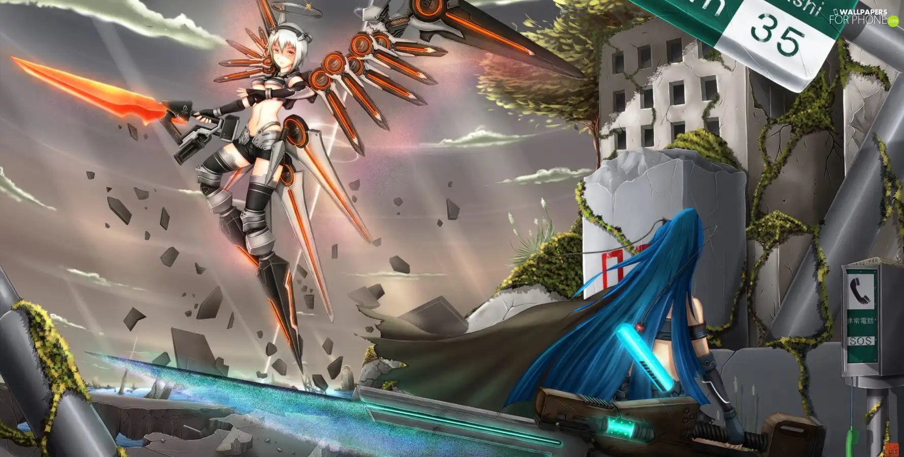 Fight, warriors, Town