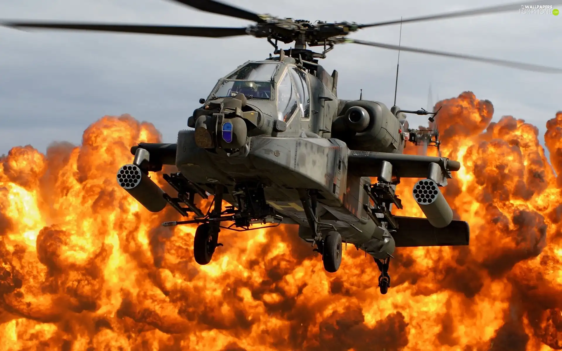 Helicopter, Big Fire