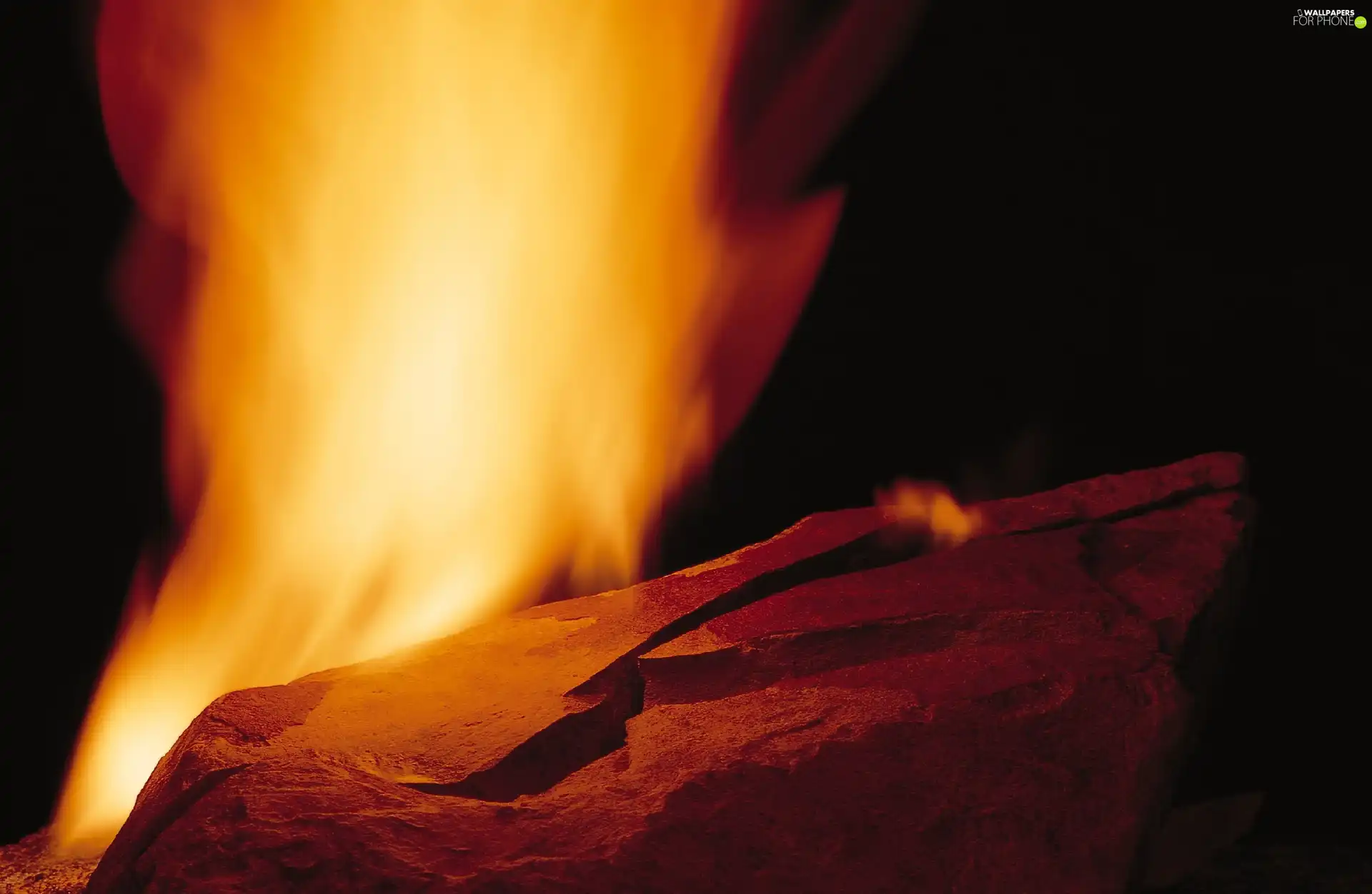 carbon, Big Fire, flame