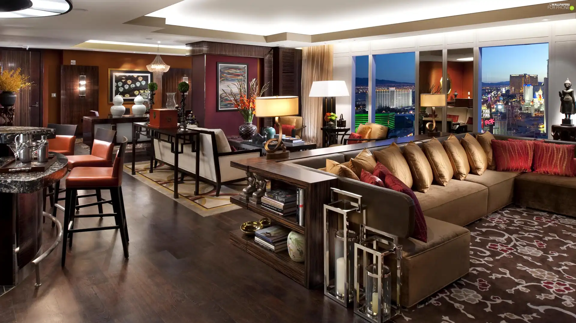 furnished, flat
