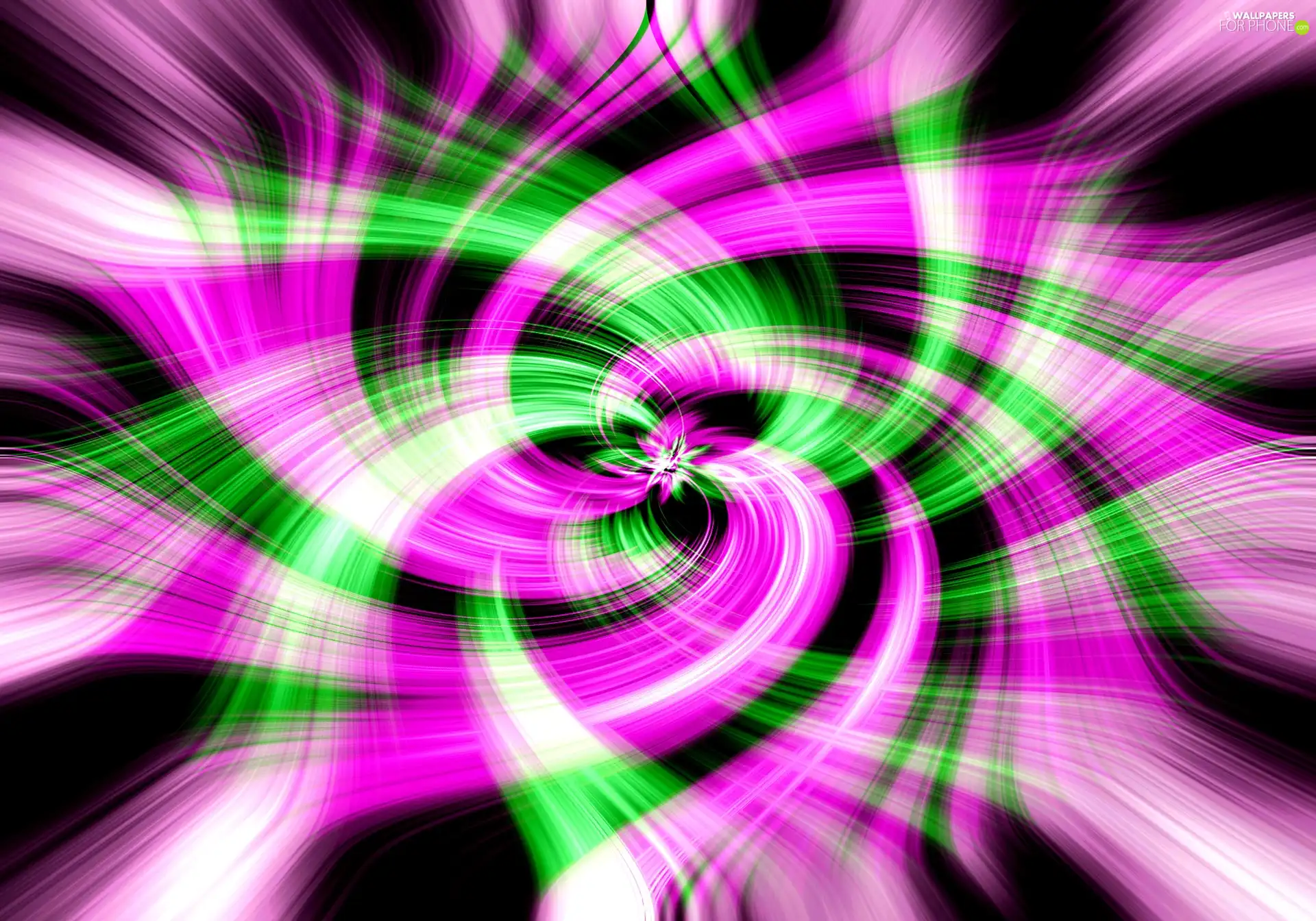 flourishes, texture, green ones, Esa, pink
