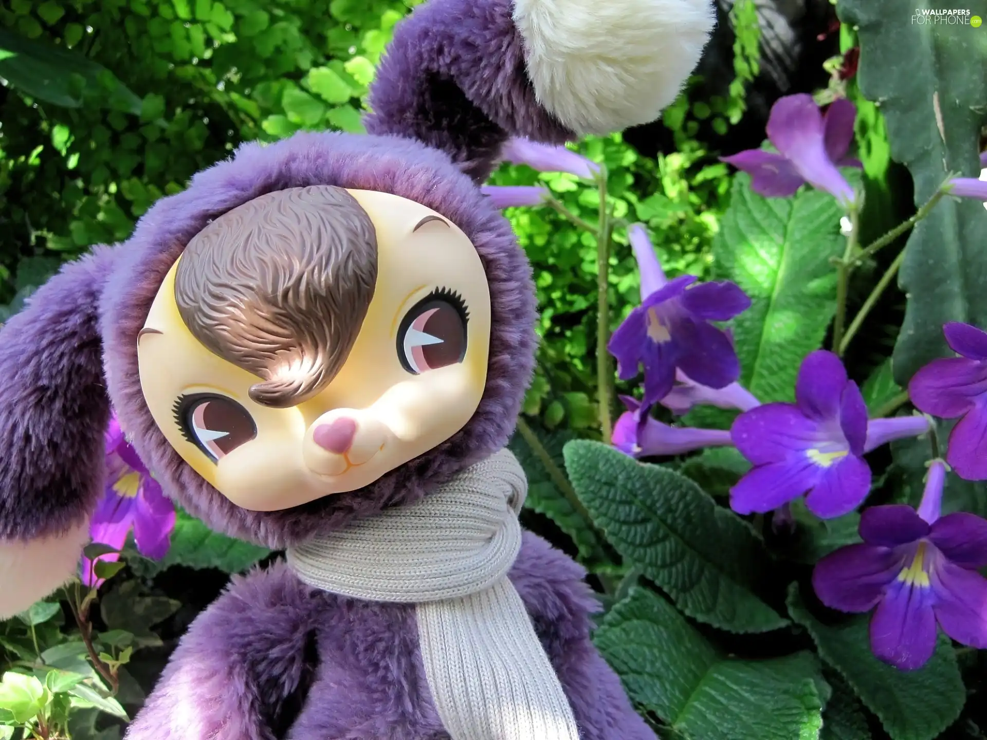 toy, Animal, Flowers, plush