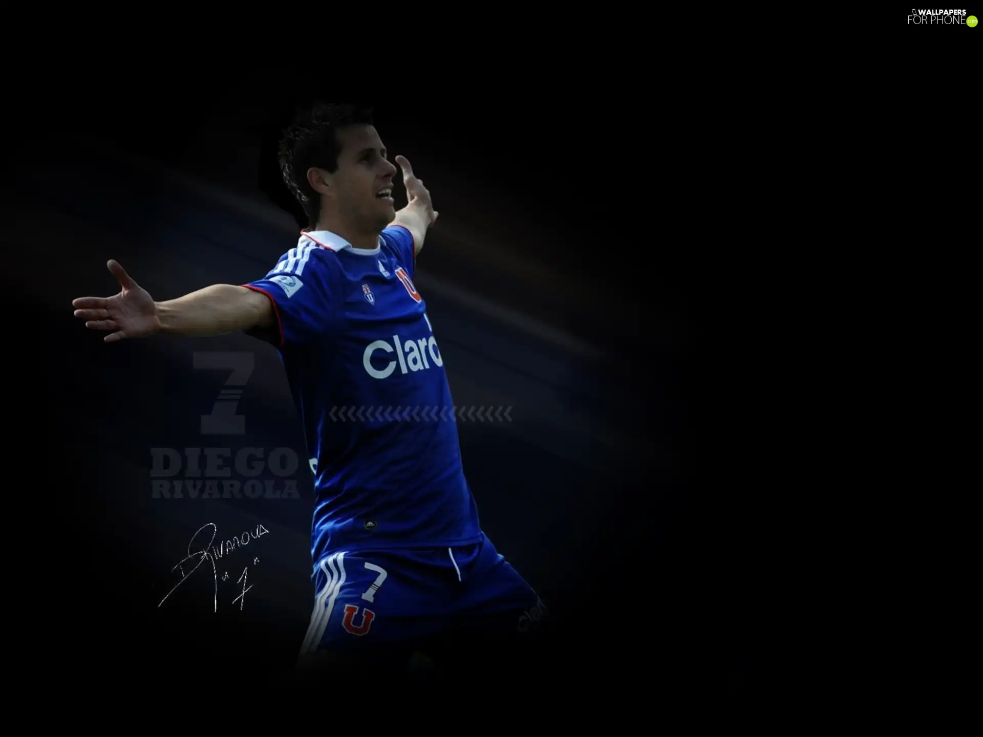 autograph, Diego Rivarola, footballer