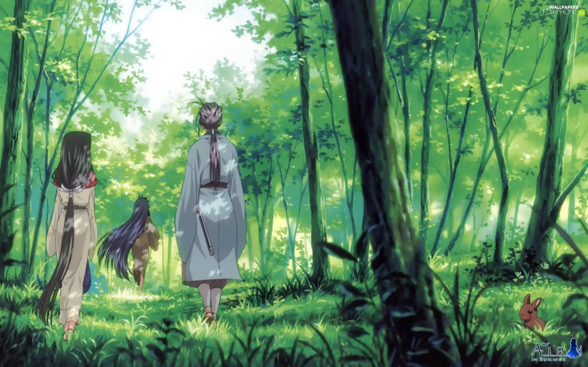 Characters, forest