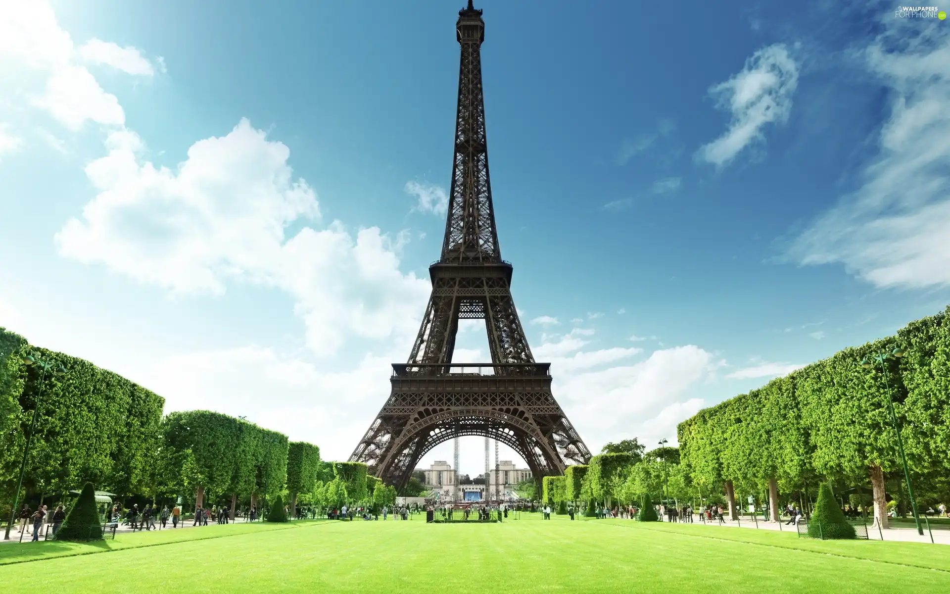 France, Eiffla Tower, House, construction, Buldings, Paris