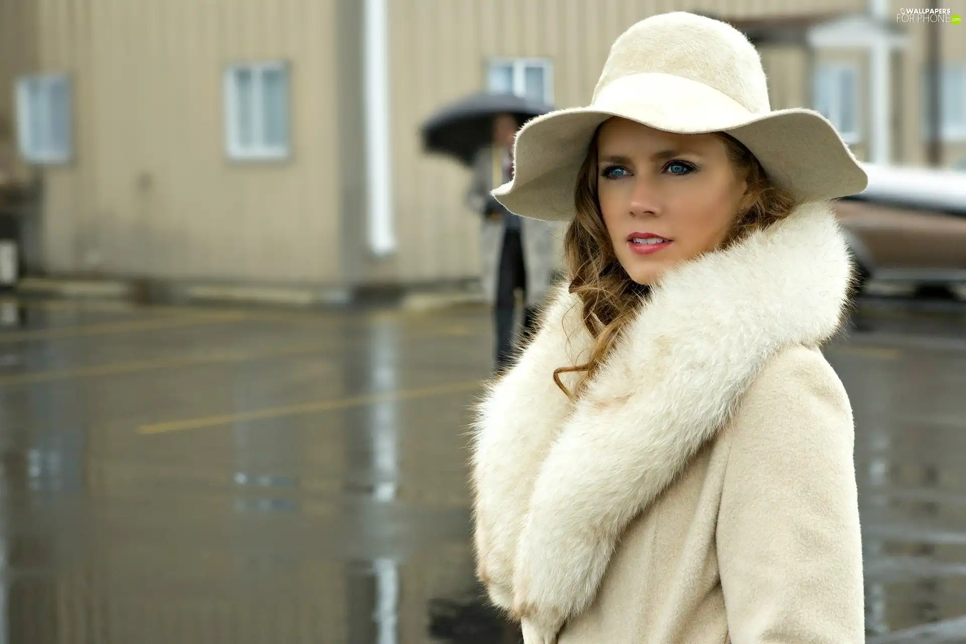 Amy Adams, Hat, actress, Fur