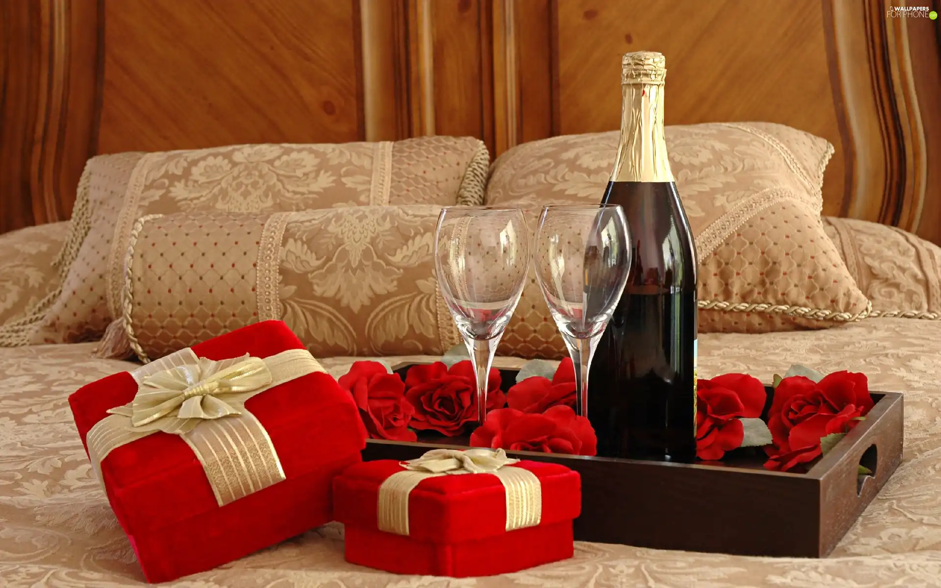 gifts, Bottle, champagne