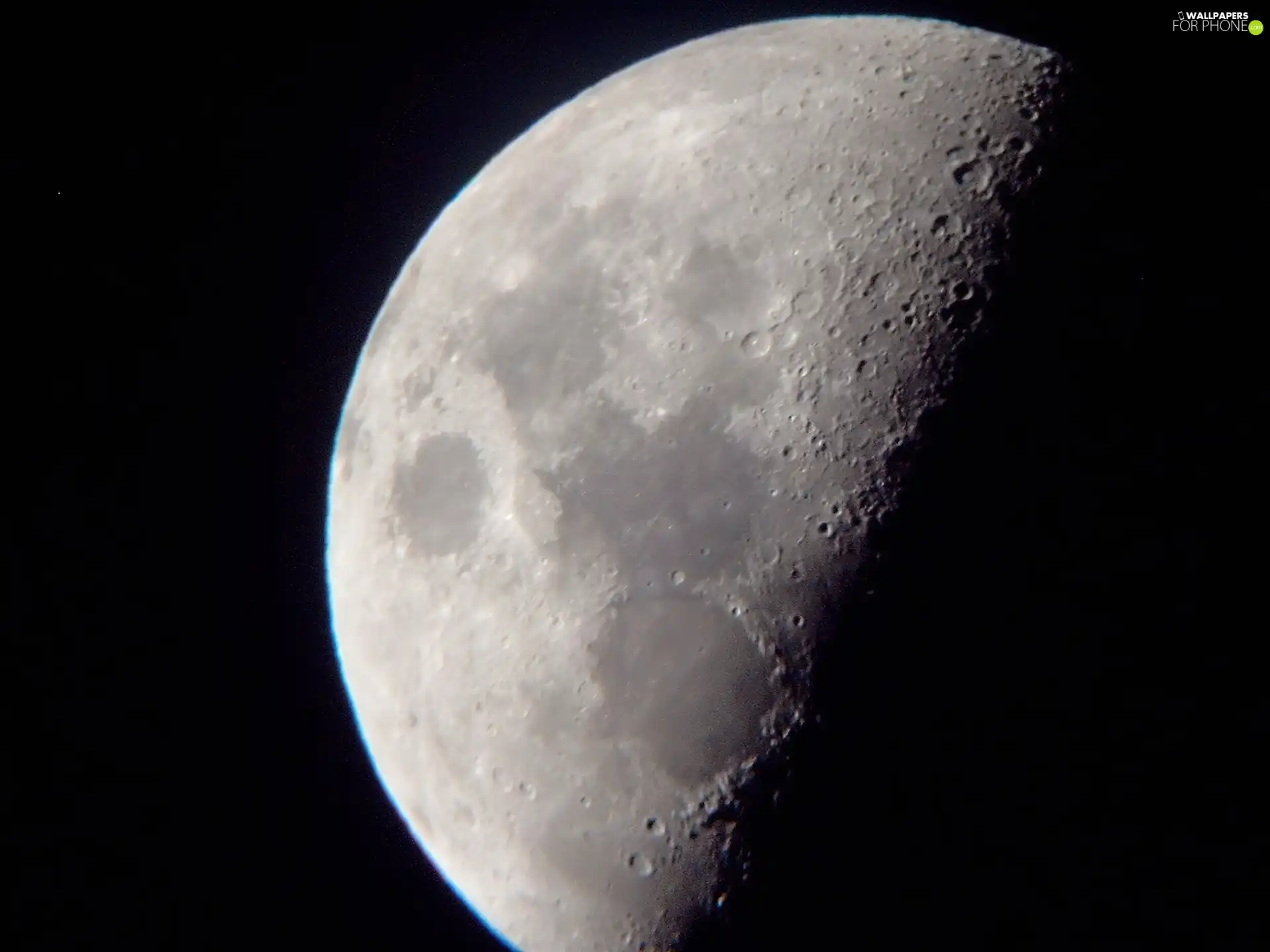 moon, glow