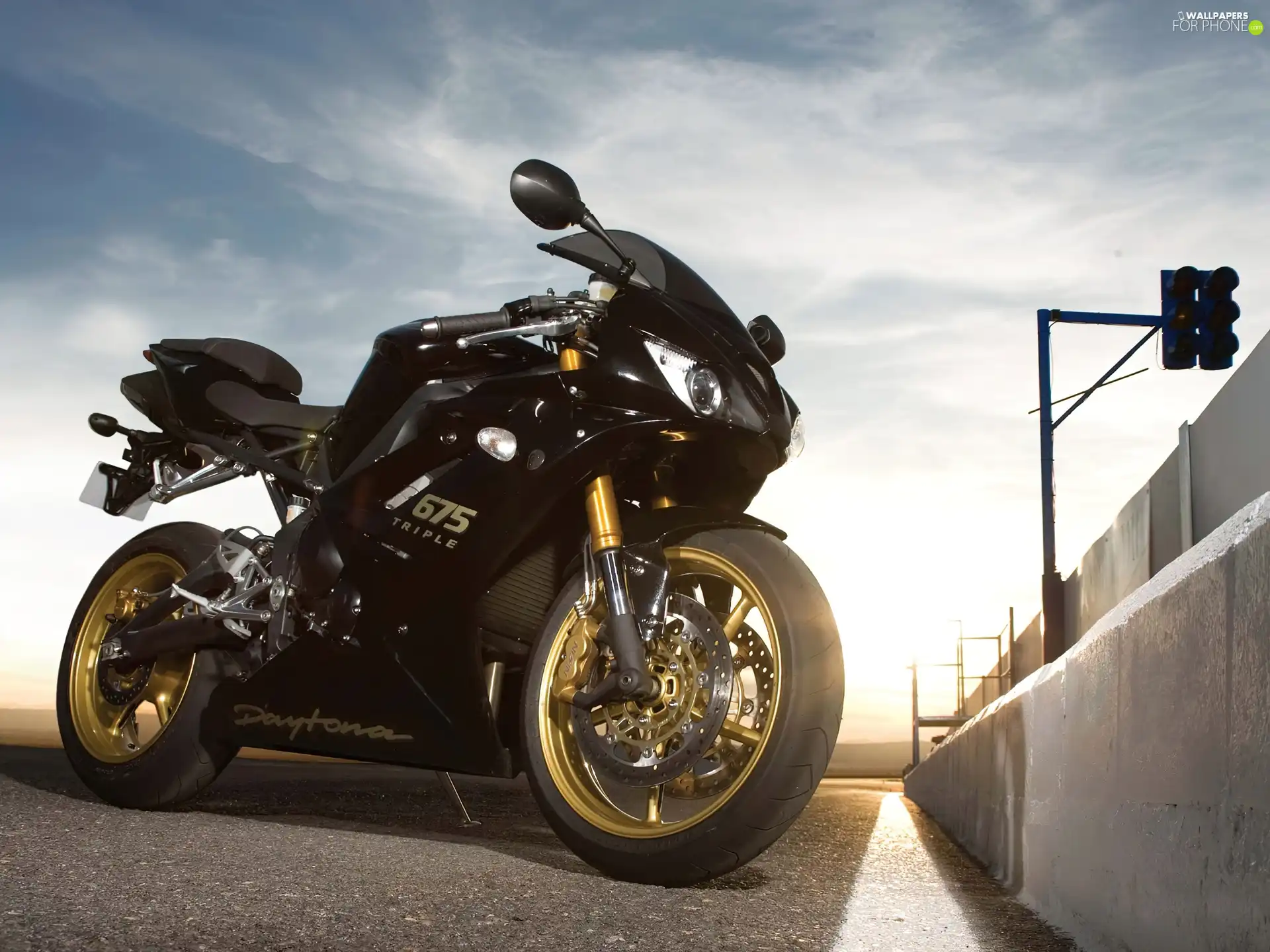 @, Triumph Daytona 675 SE, Golden