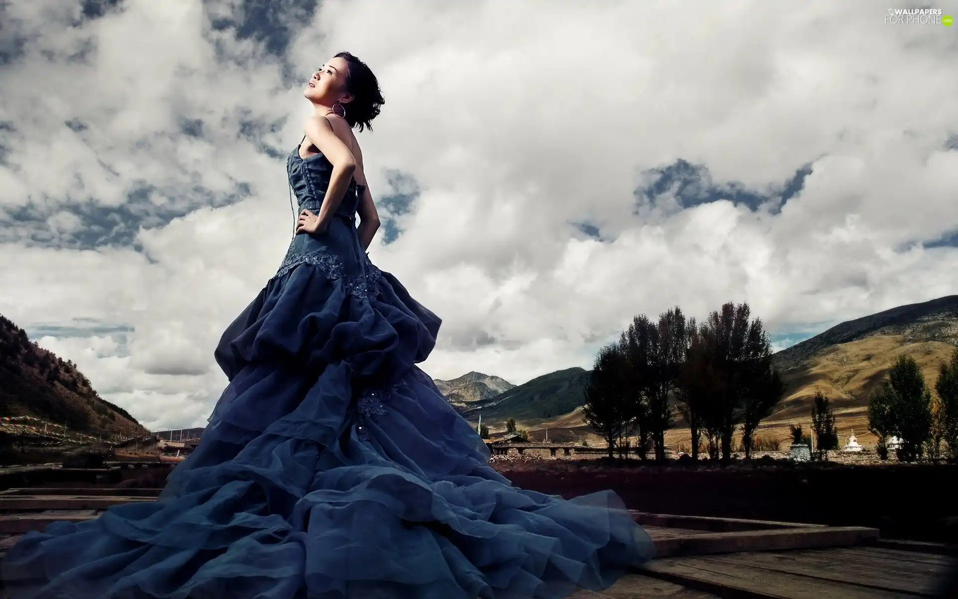 Dress, Women, Granate car