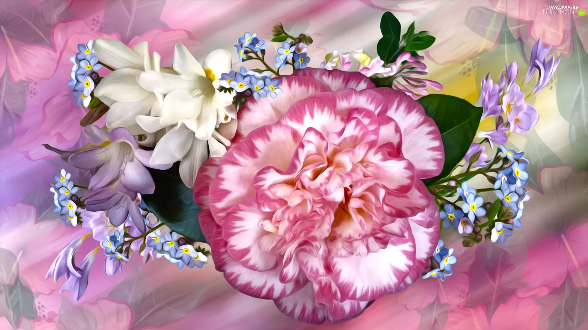 ringtones, graphics, camellia, Forget, Flowers