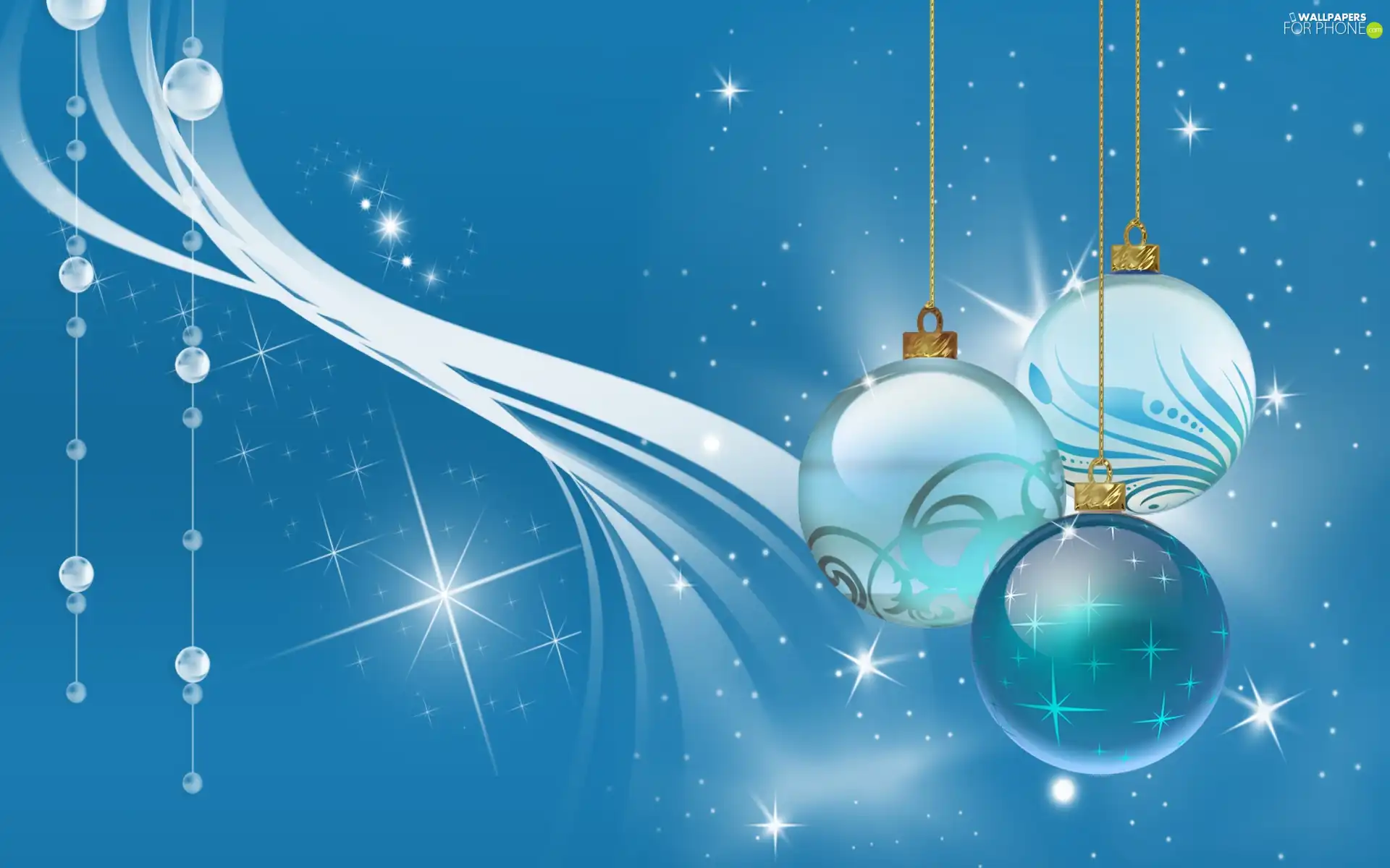 graphics, baubles, Stars