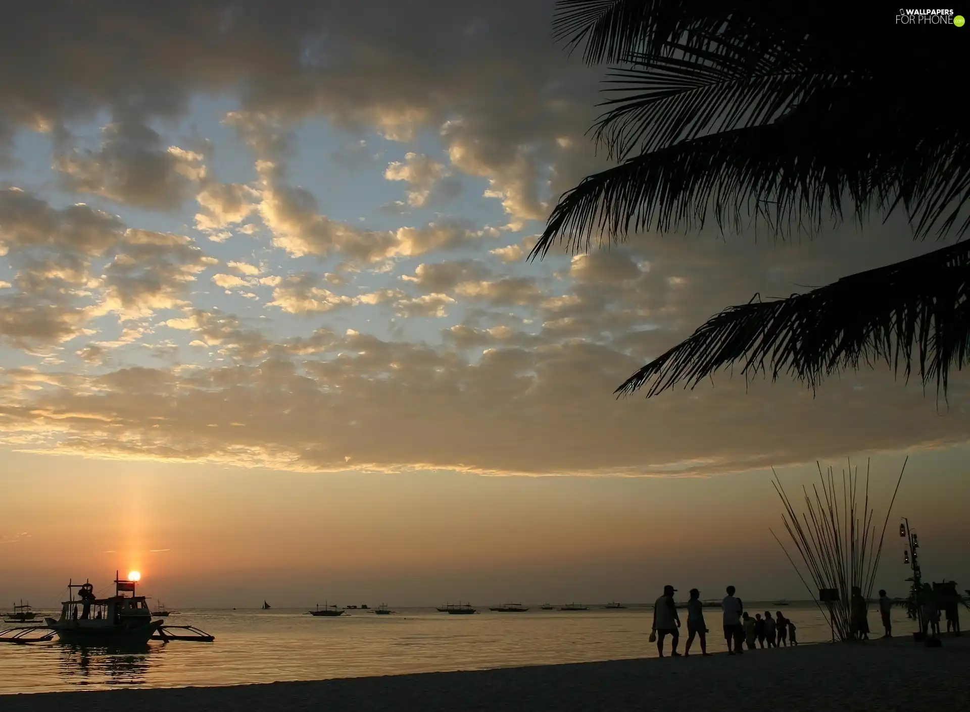 sea, People, Great Sunsets, Beaches