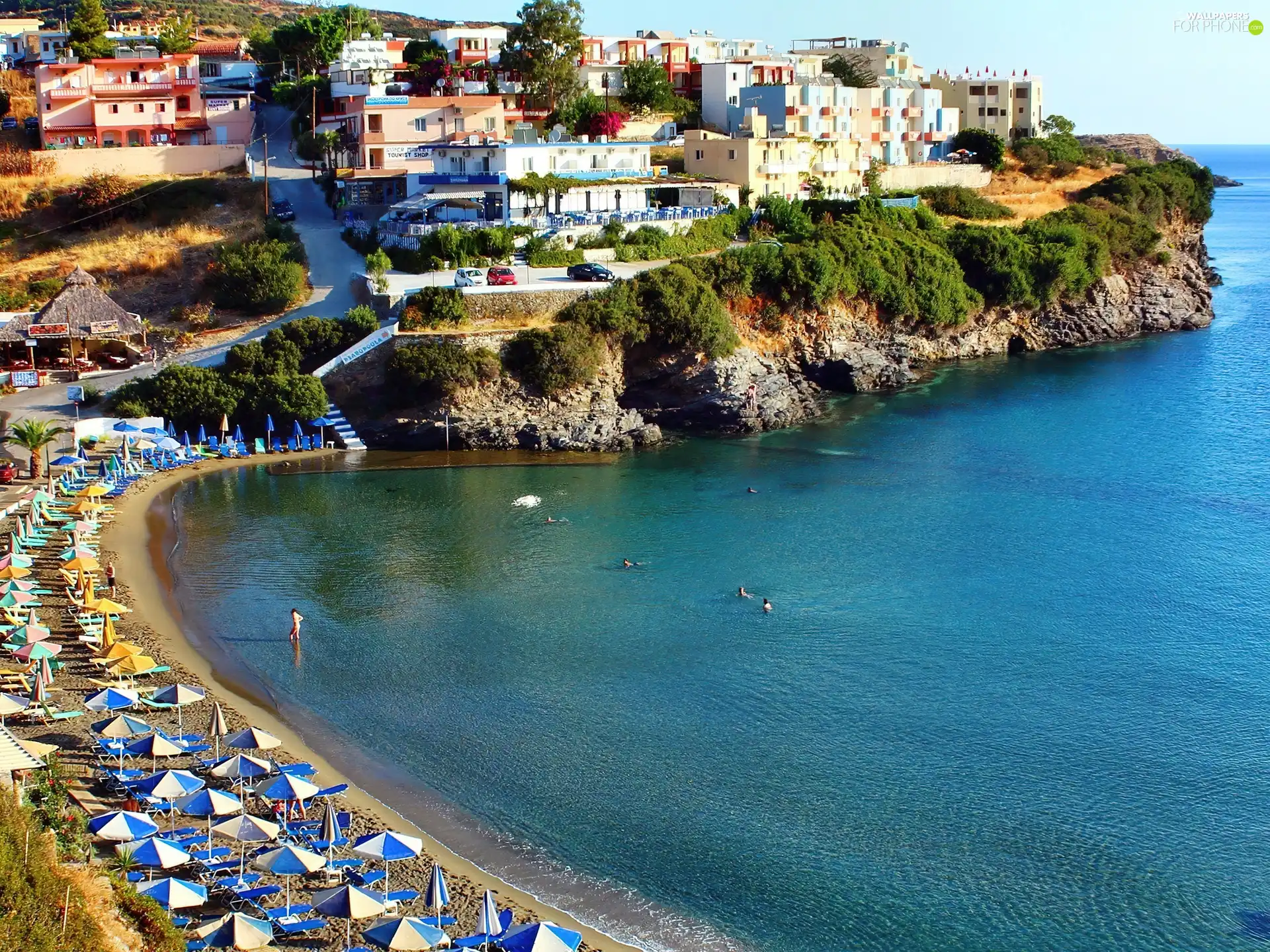 sea, Crete, Greece, Beaches