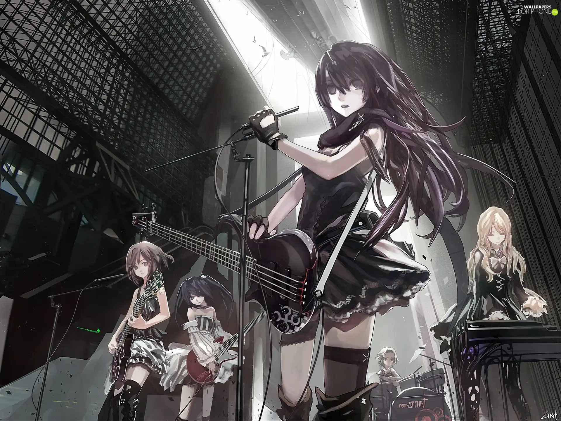 hall, Girls, Concert