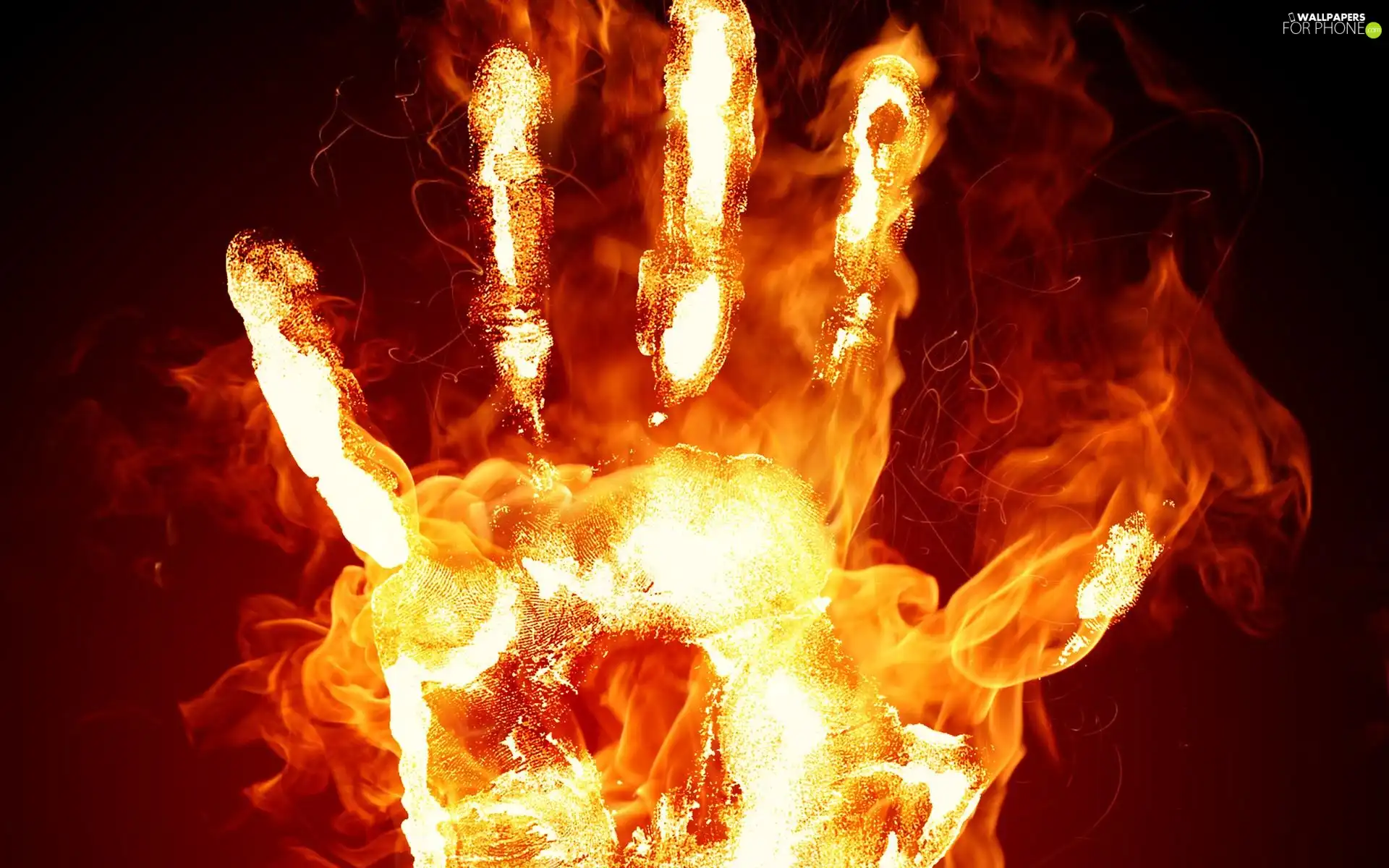 Burning, hand