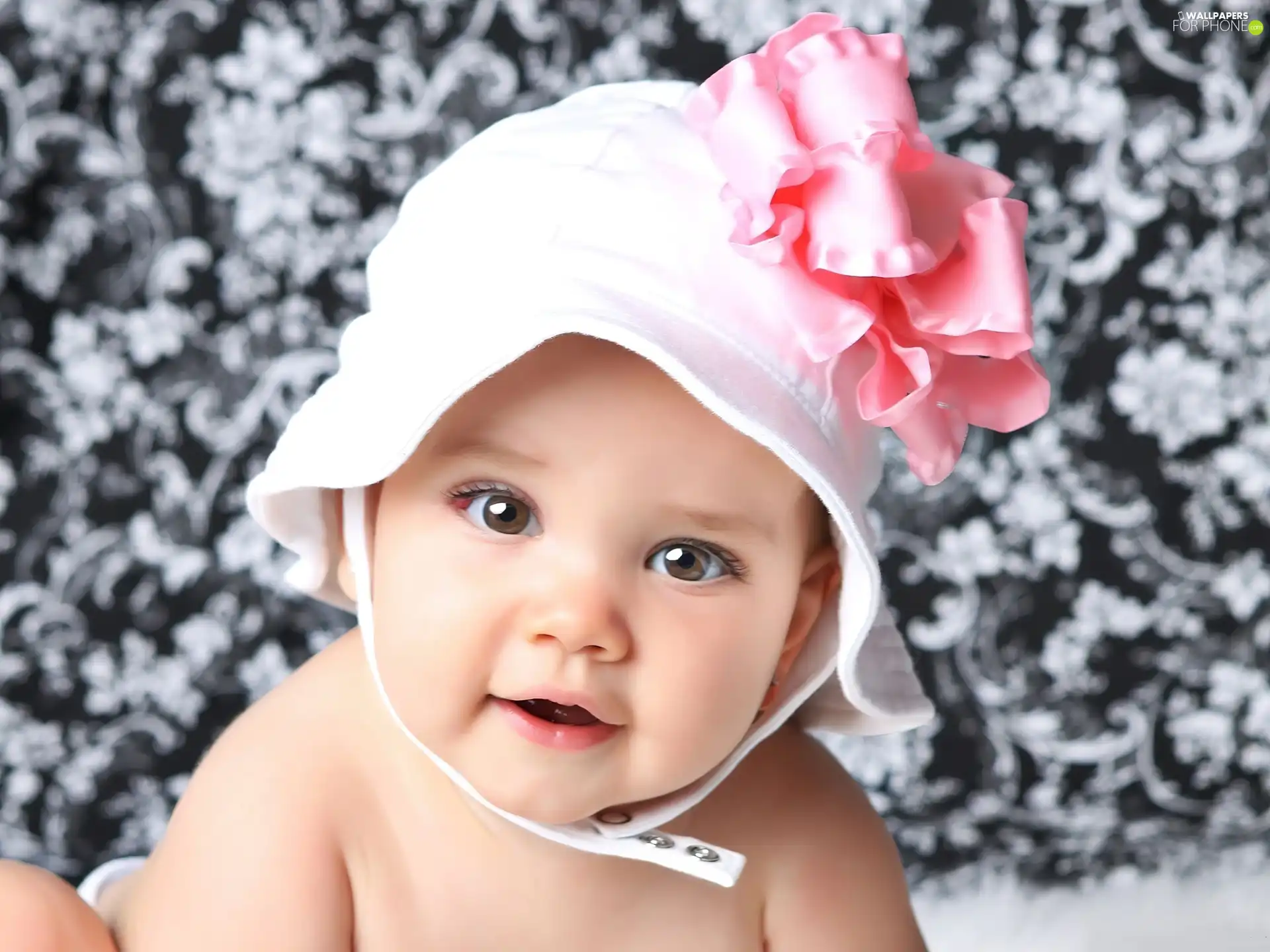 hat, small, girl