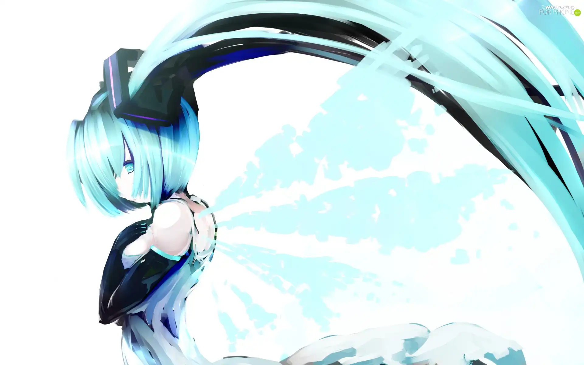 Hatsune Miku, Hair