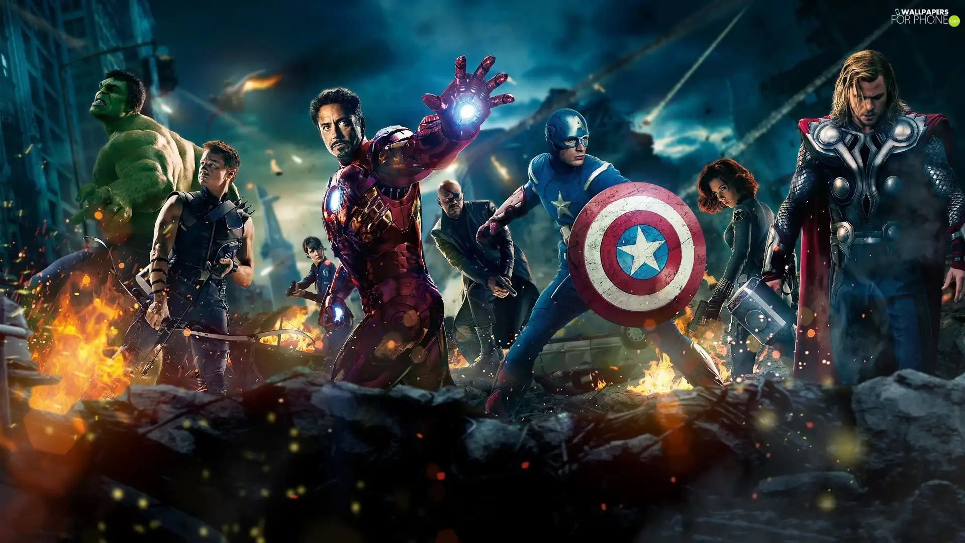 Piles, The Avengers, Heroes