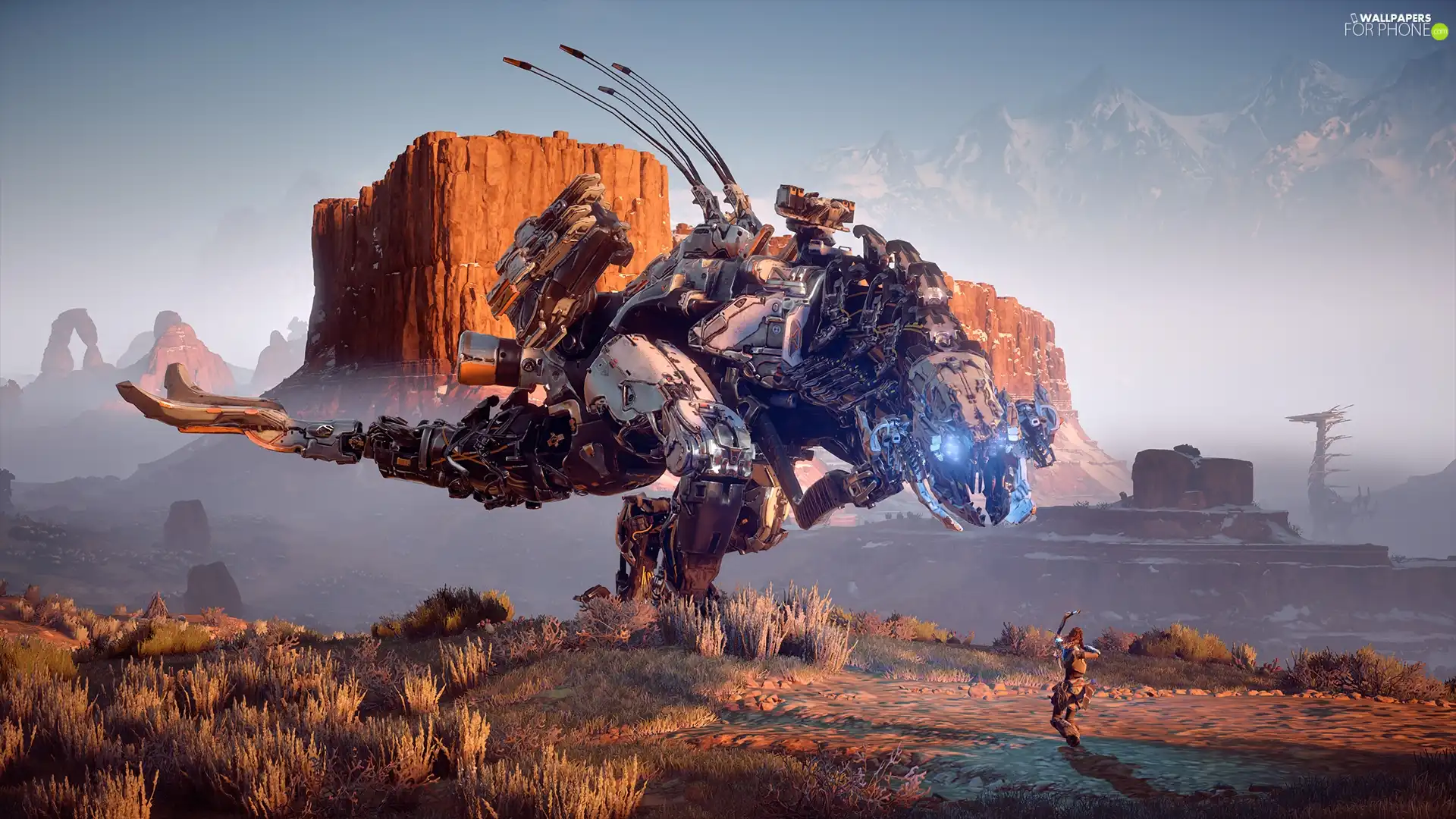 Thunderjaw Machine, game, Horizon Zero Dawn