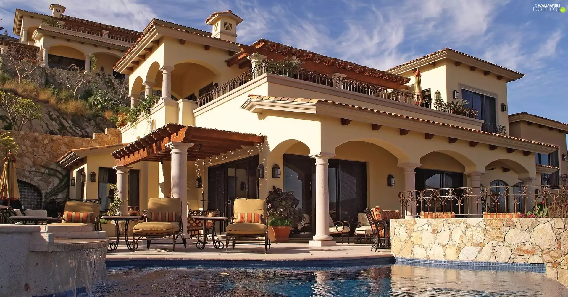 Mexico, Hotel hall, Los Cobos