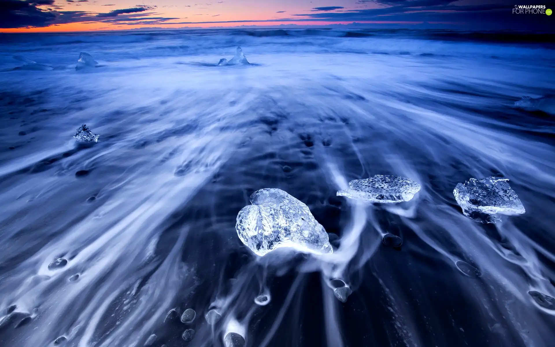 ice, knuckle, sun, sea, west