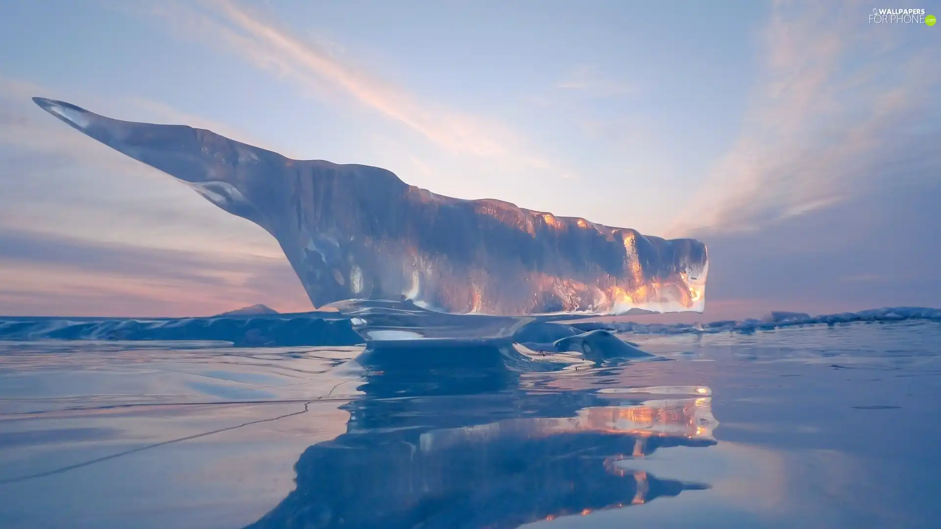 mountains, Ice